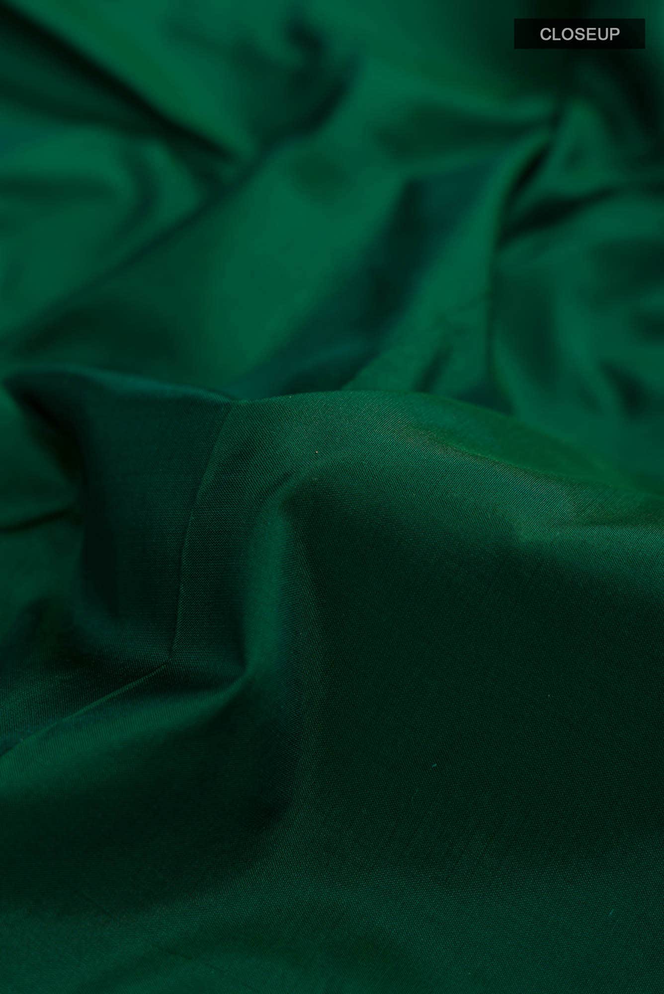 Green Bangalore Silk Saree