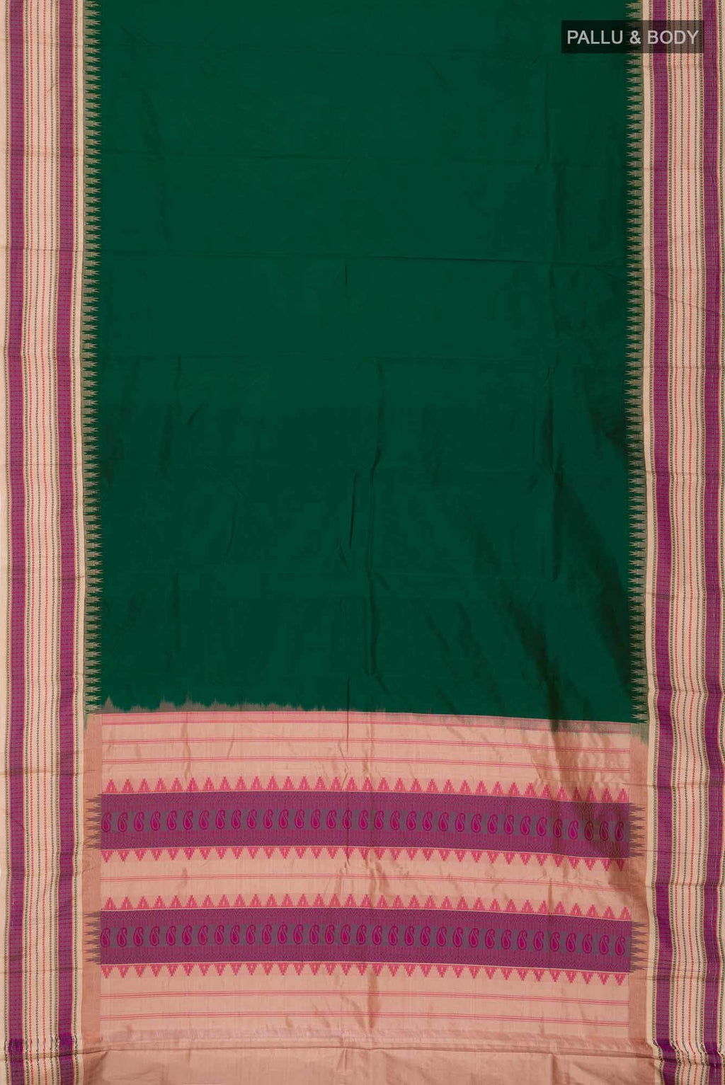 Green Bangalore Silk Saree
