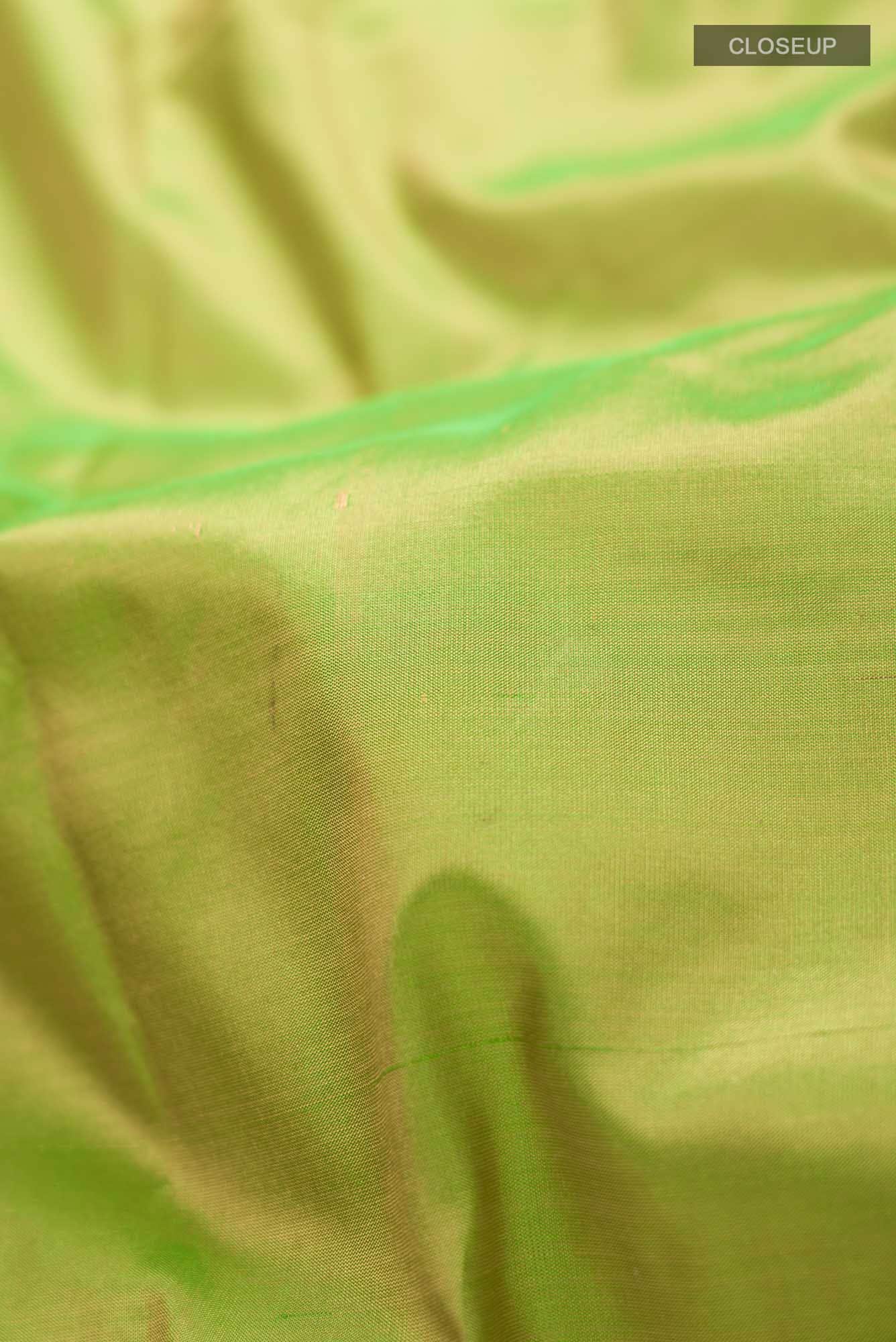 Green Bangalore Silk Saree