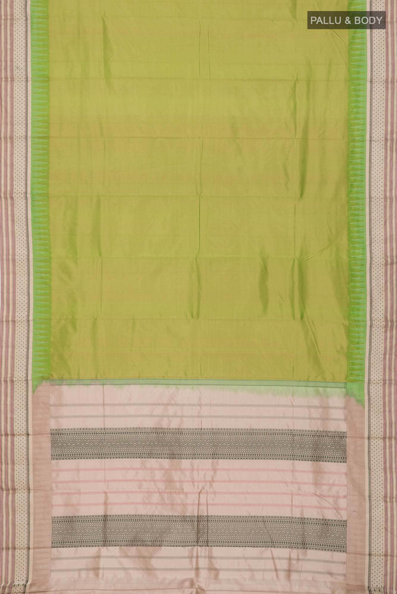 Green Bangalore Silk Saree