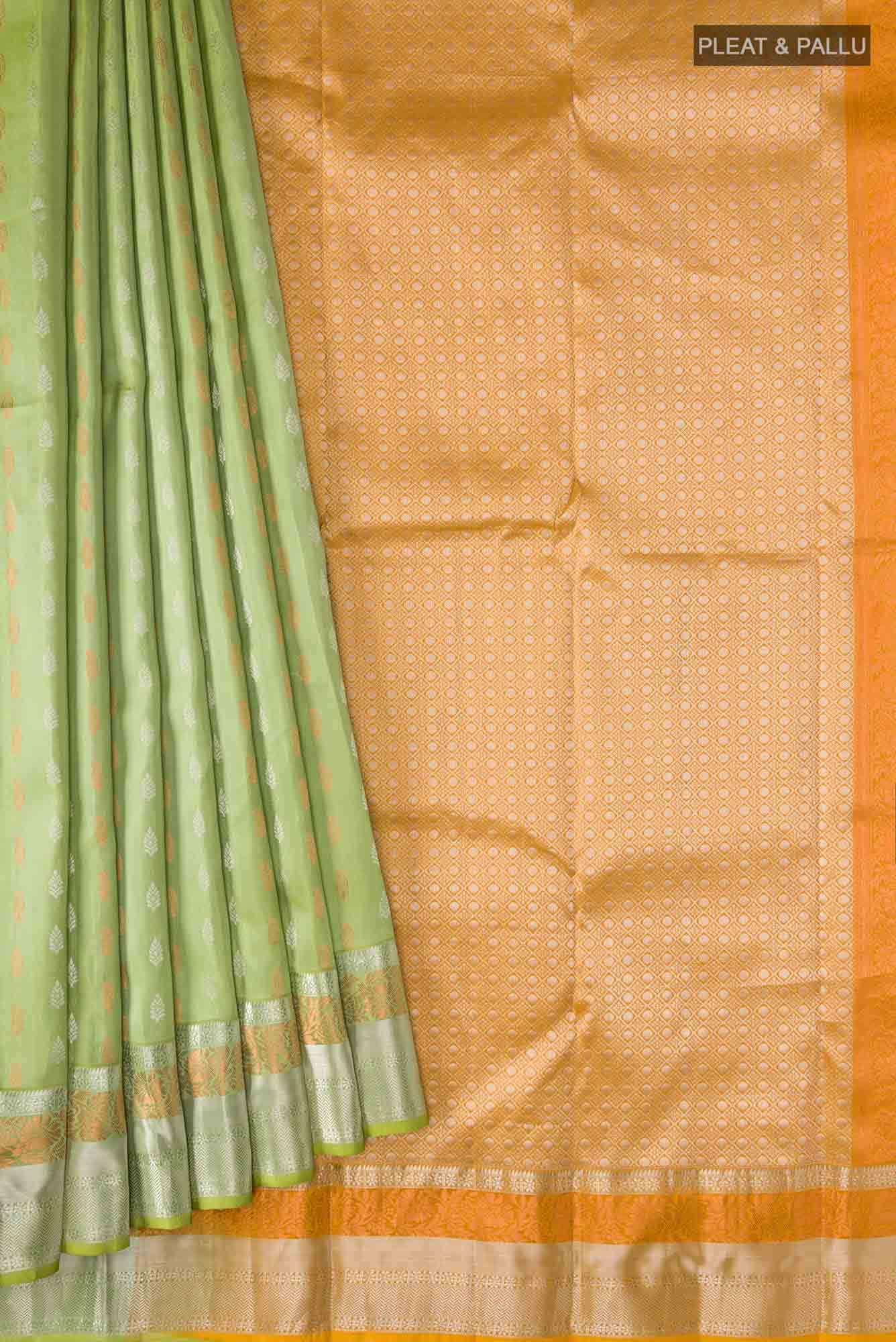 Green Kanchipuram Silk Saree