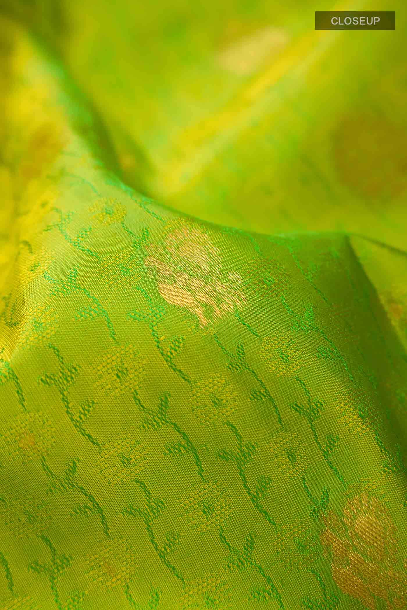 Green Kanchipuram Silk Saree