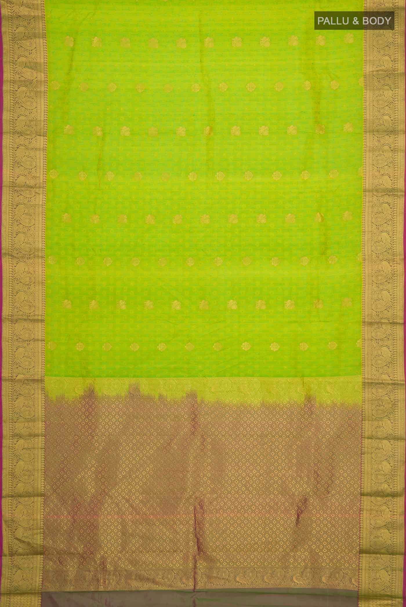 Green Kanchipuram Silk Saree