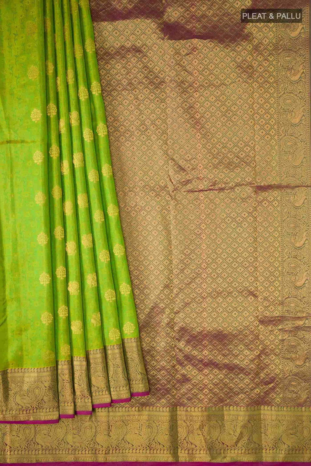 Green Kanchipuram Silk Saree