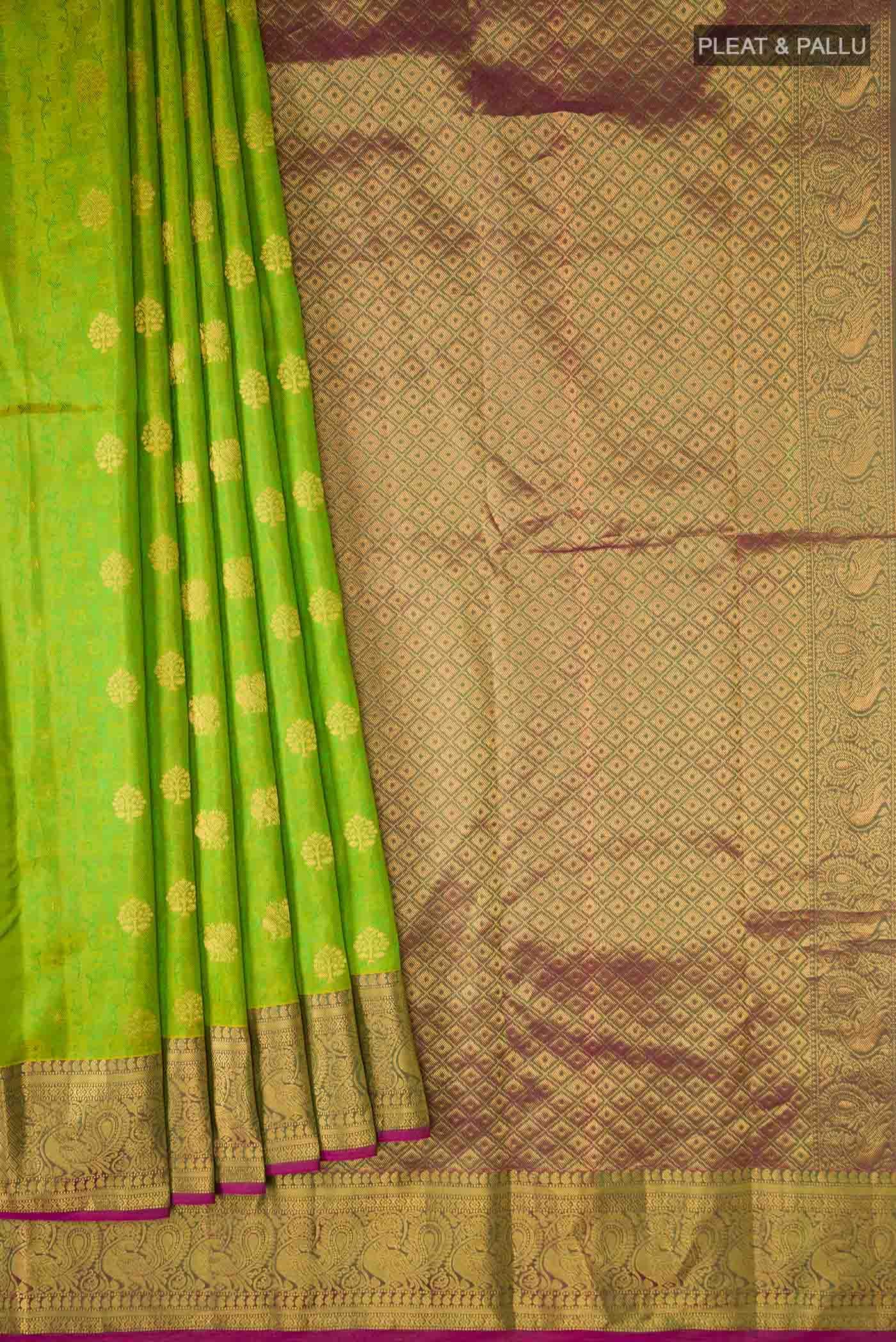 Green Kanchipuram Silk Saree