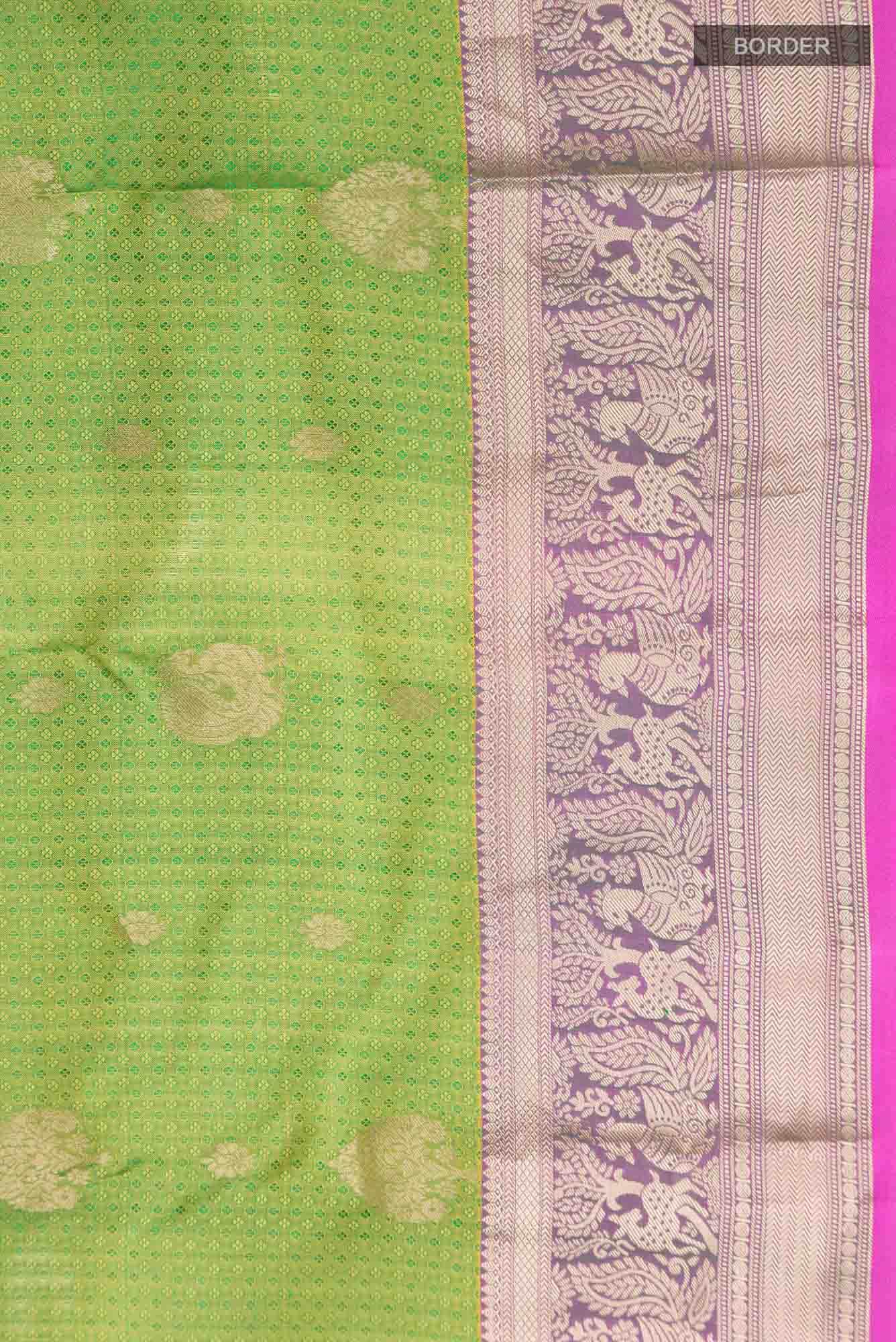 Green Kanchipuram Silk Saree