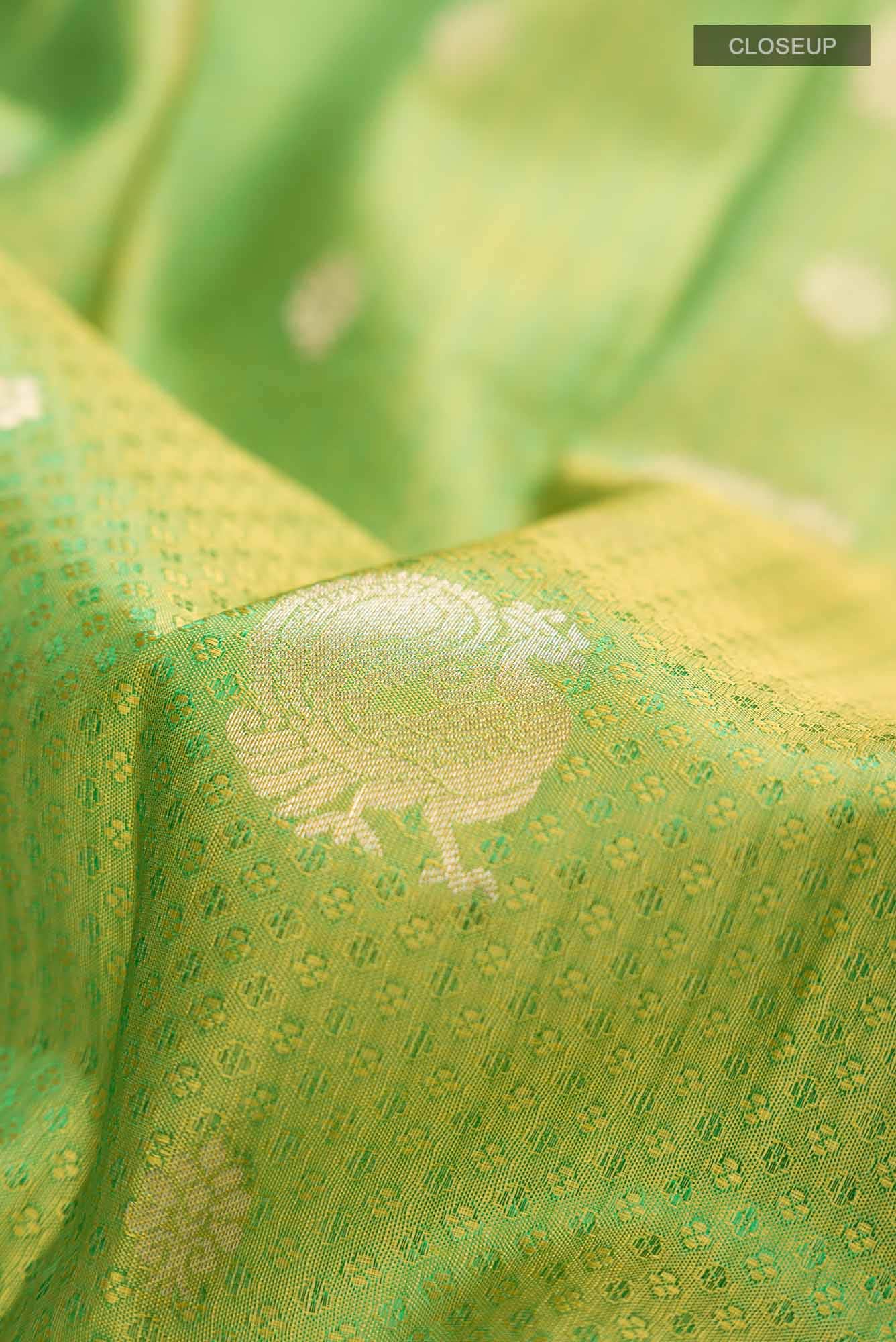 Green Kanchipuram Silk Saree