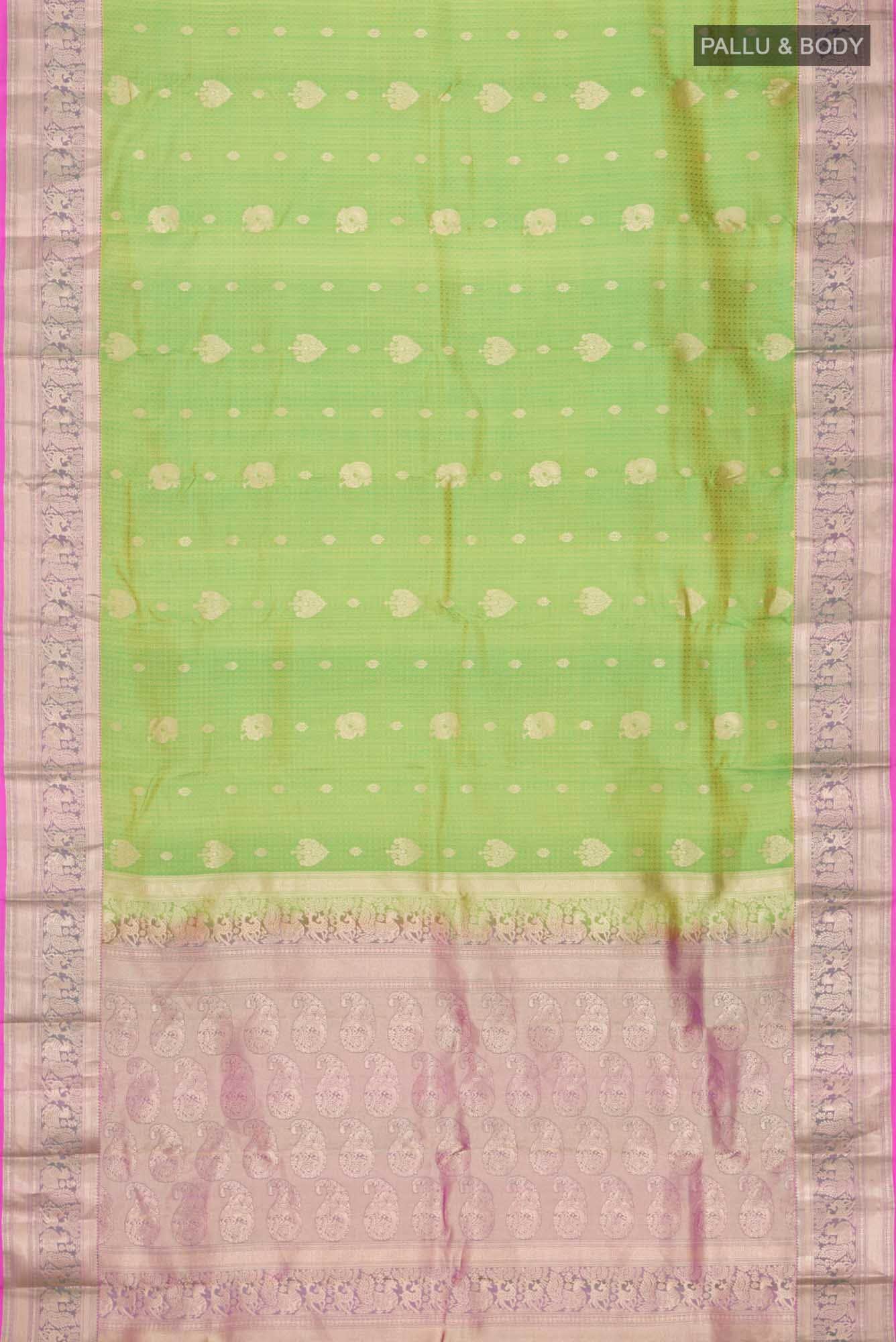 Green Kanchipuram Silk Saree