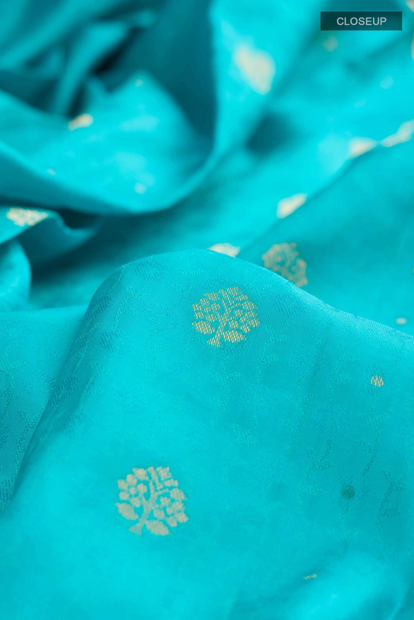 Blue Kanchipuram Silk Saree