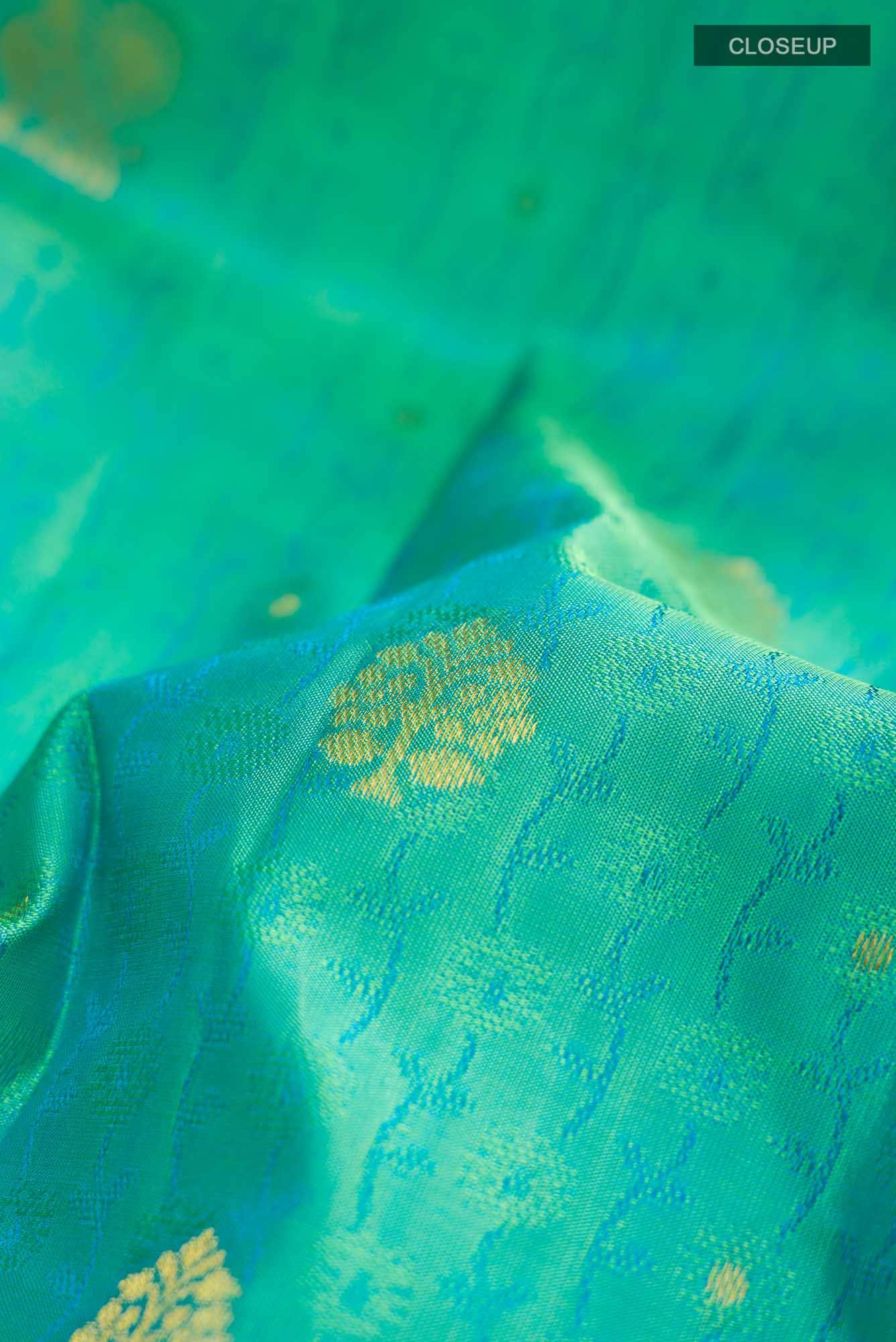 Green Kanchipuram Silk Saree