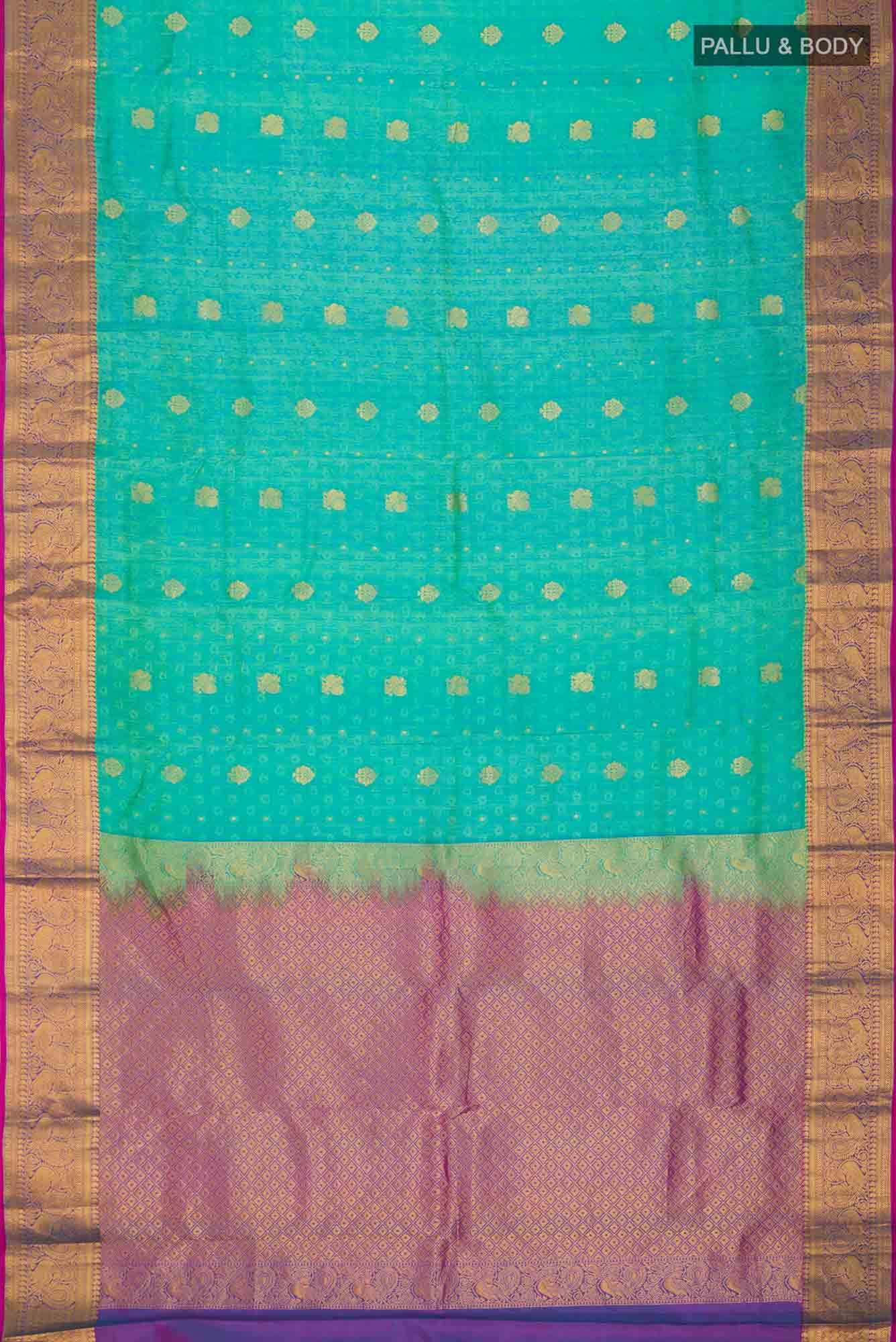 Green Kanchipuram Silk Saree