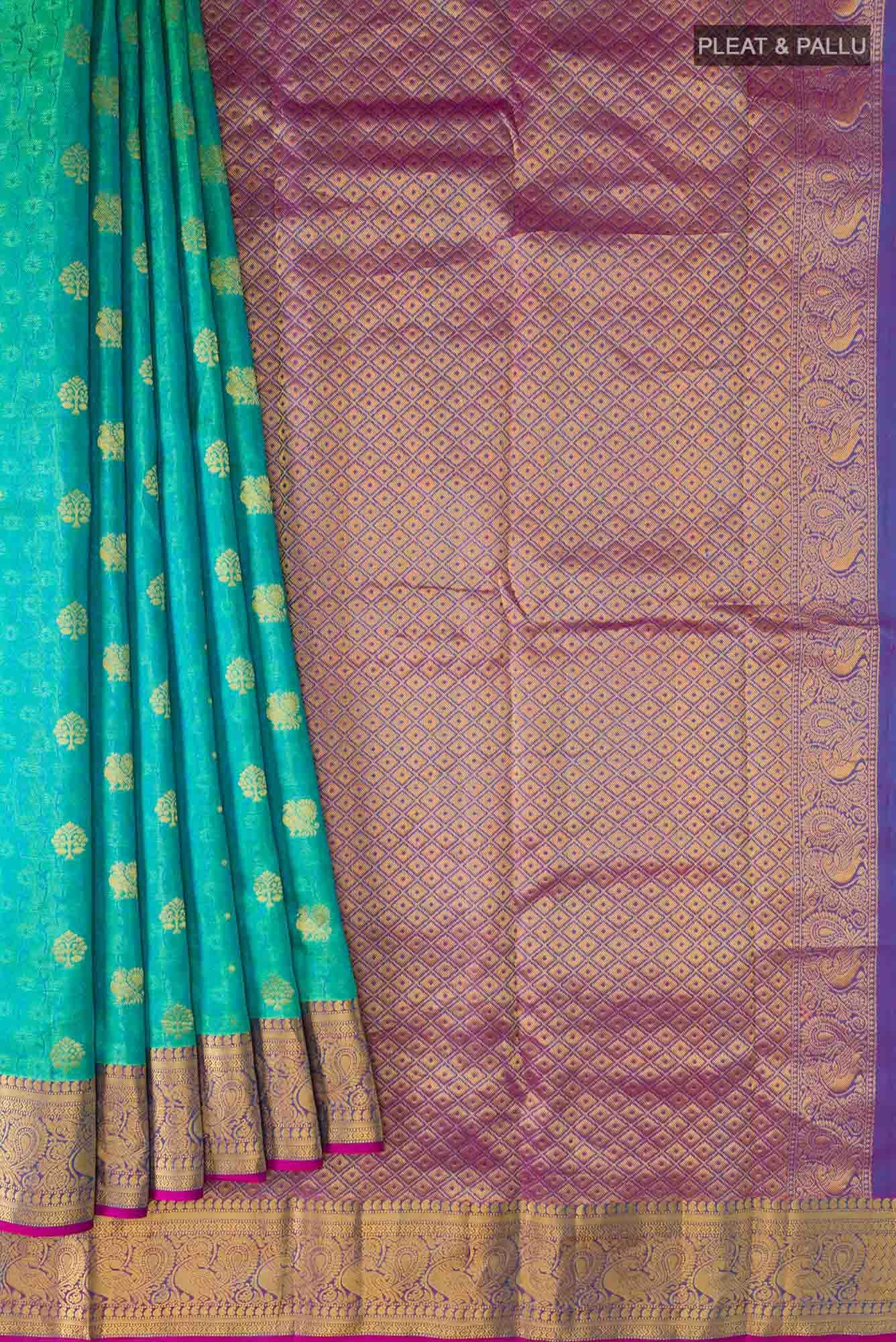 Green Kanchipuram Silk Saree