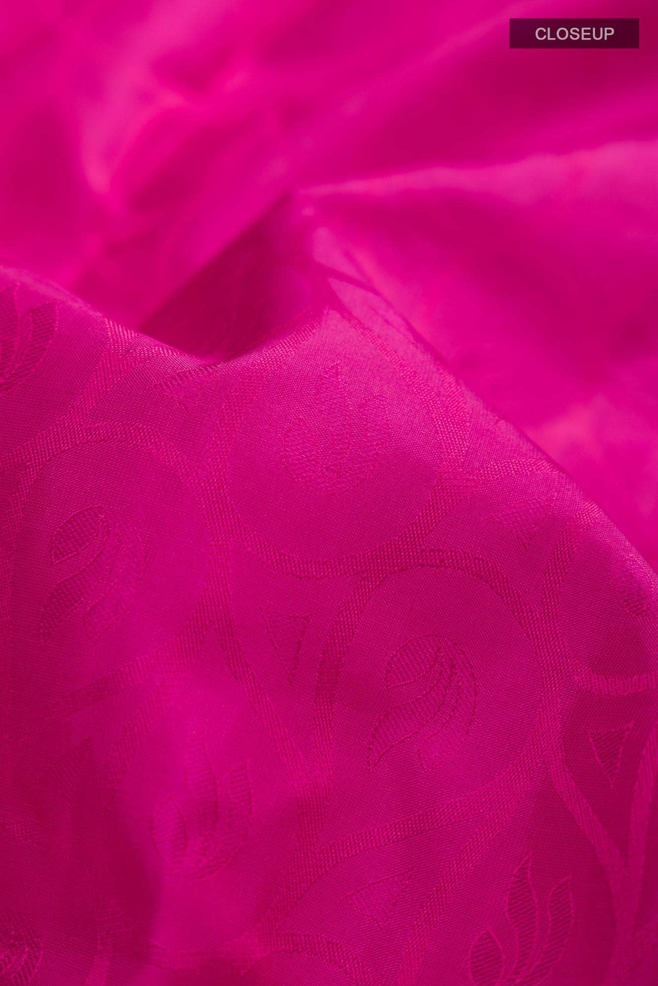 Pink Kanchipuram Silk Saree