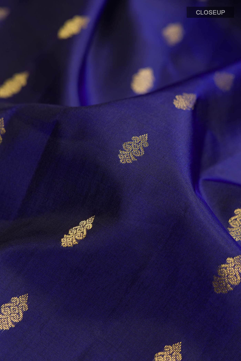 Blue Kanchipuram Silk Saree