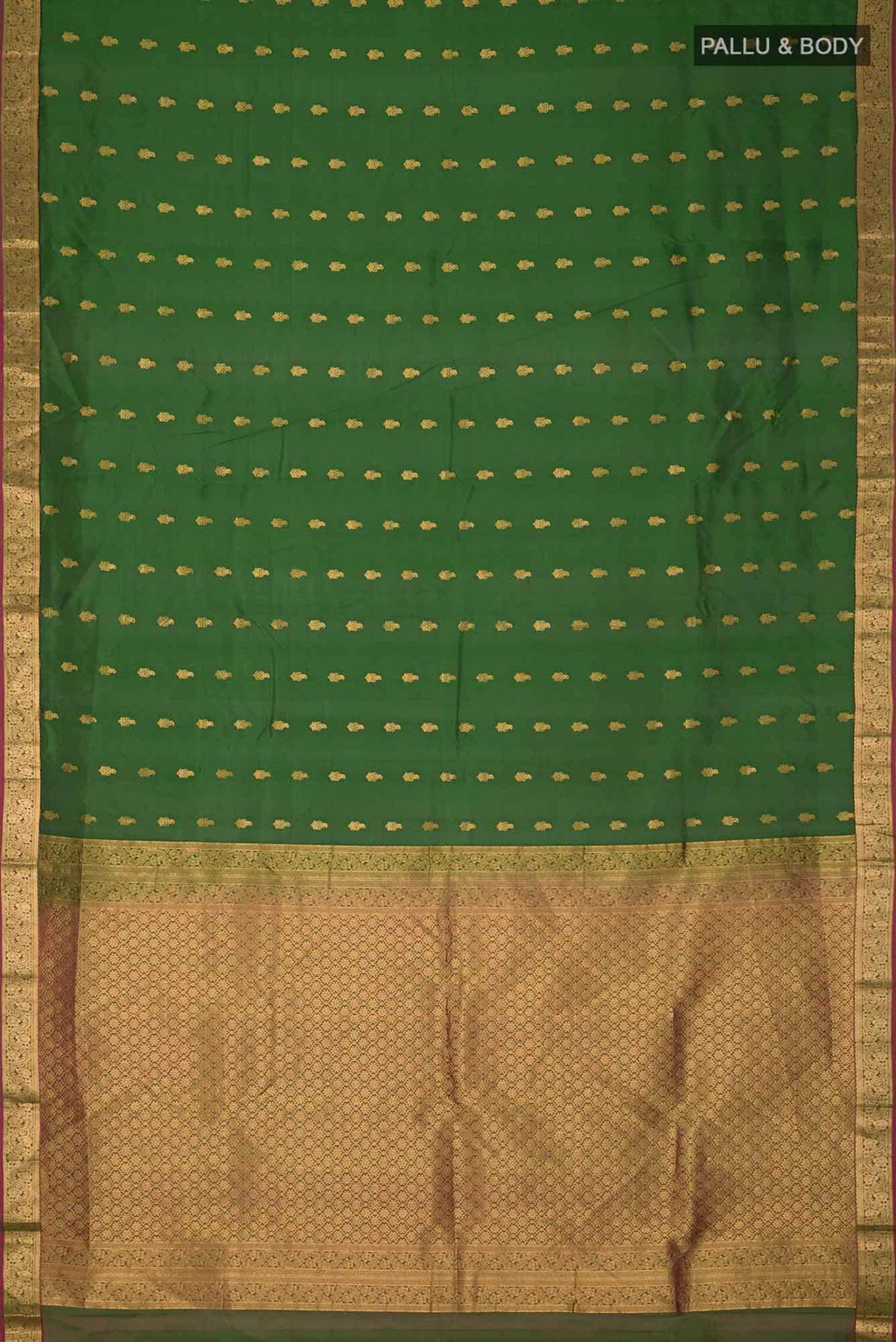 Green Kanchipuram Silk Saree