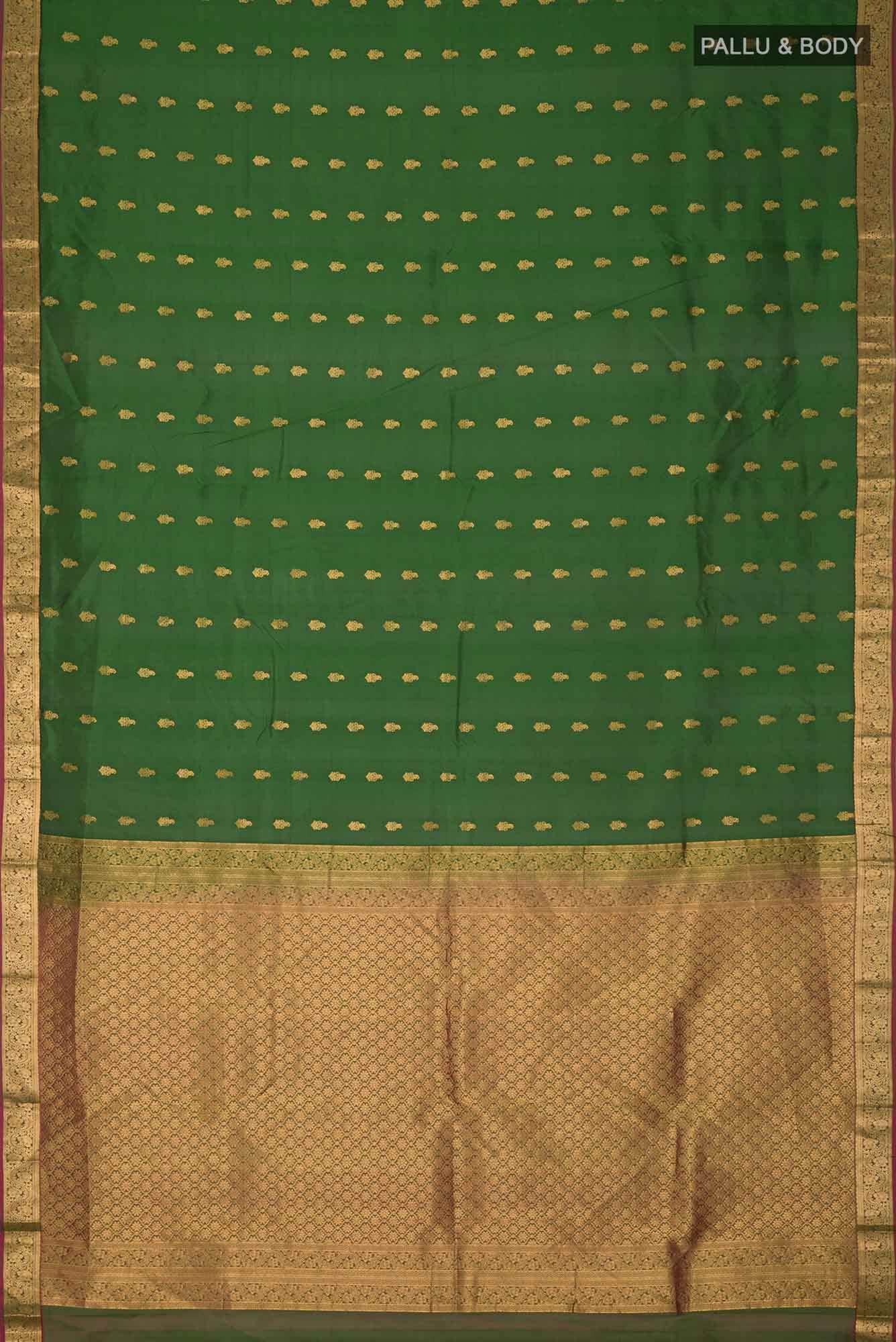 Green Kanchipuram Silk Saree