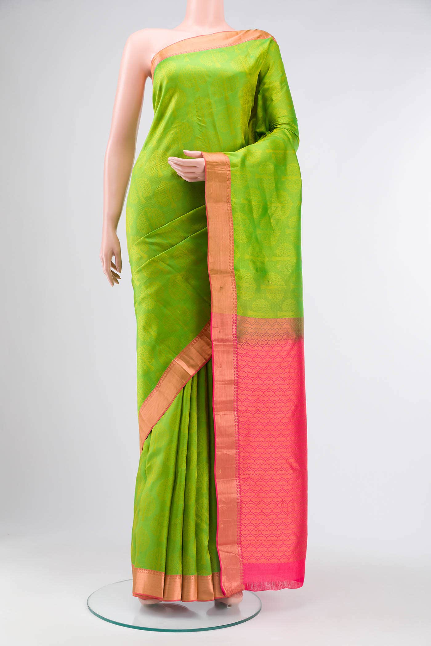Green Kanchipuram Silk Saree