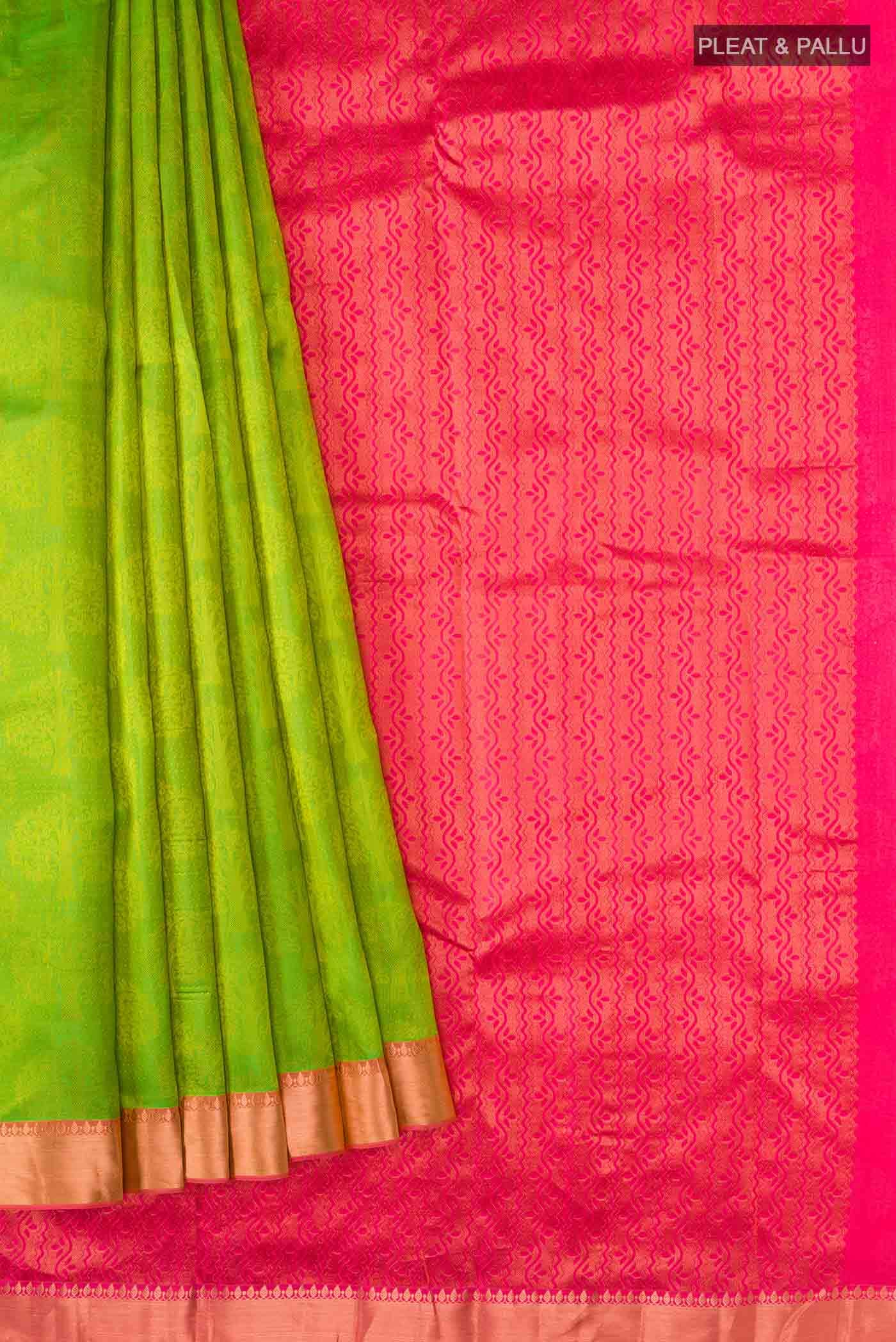 Green Kanchipuram Silk Saree
