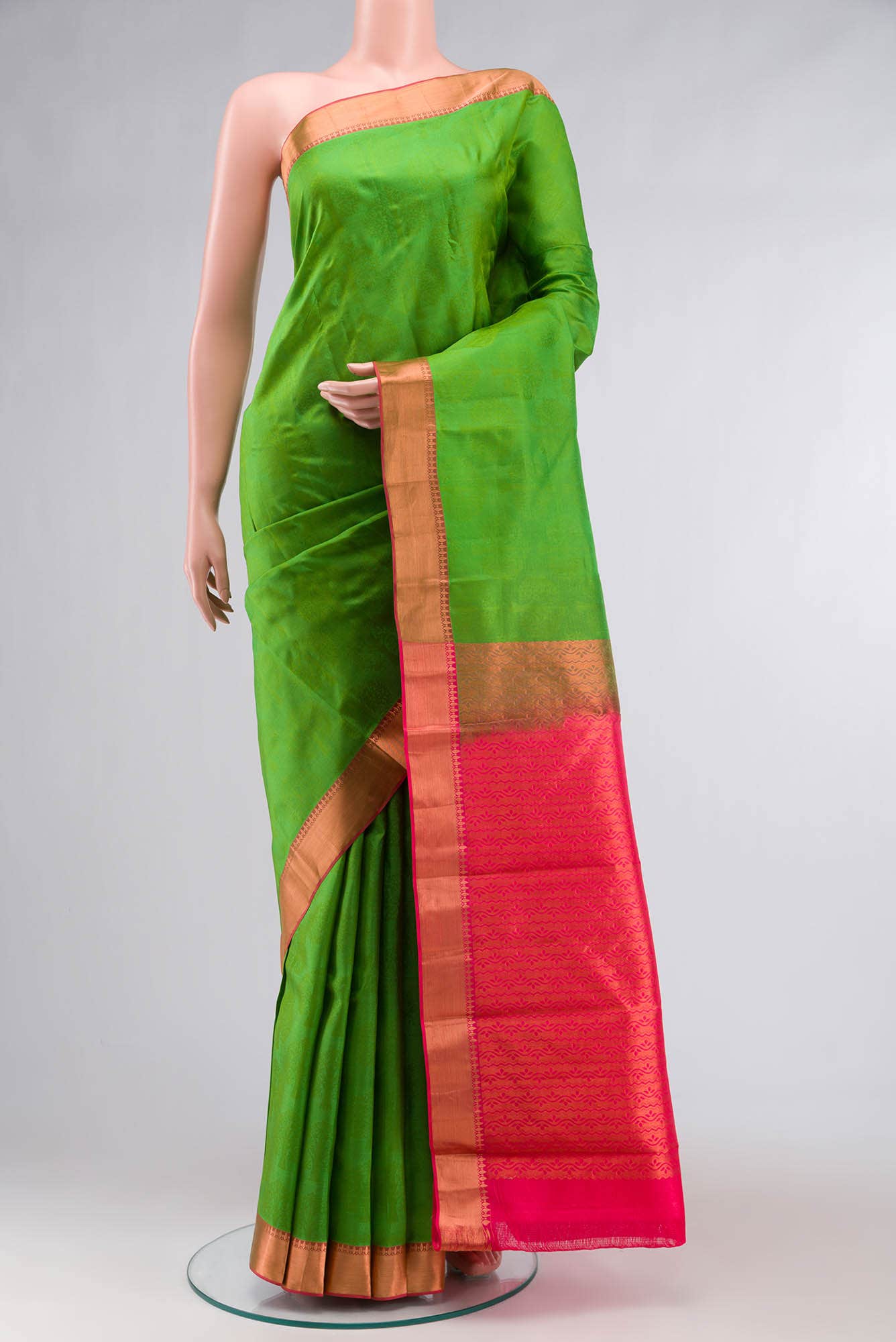 Green Kanchipuram Silk Saree