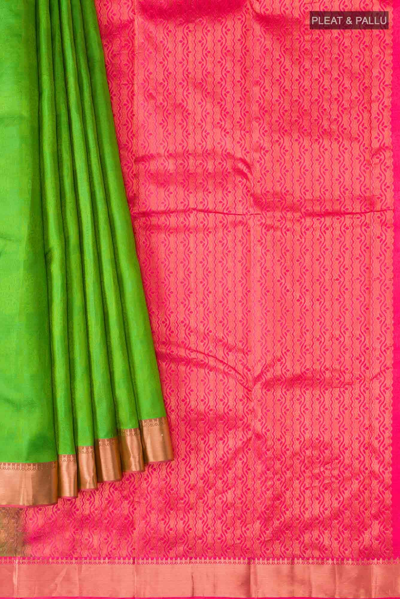 Green Kanchipuram Silk Saree