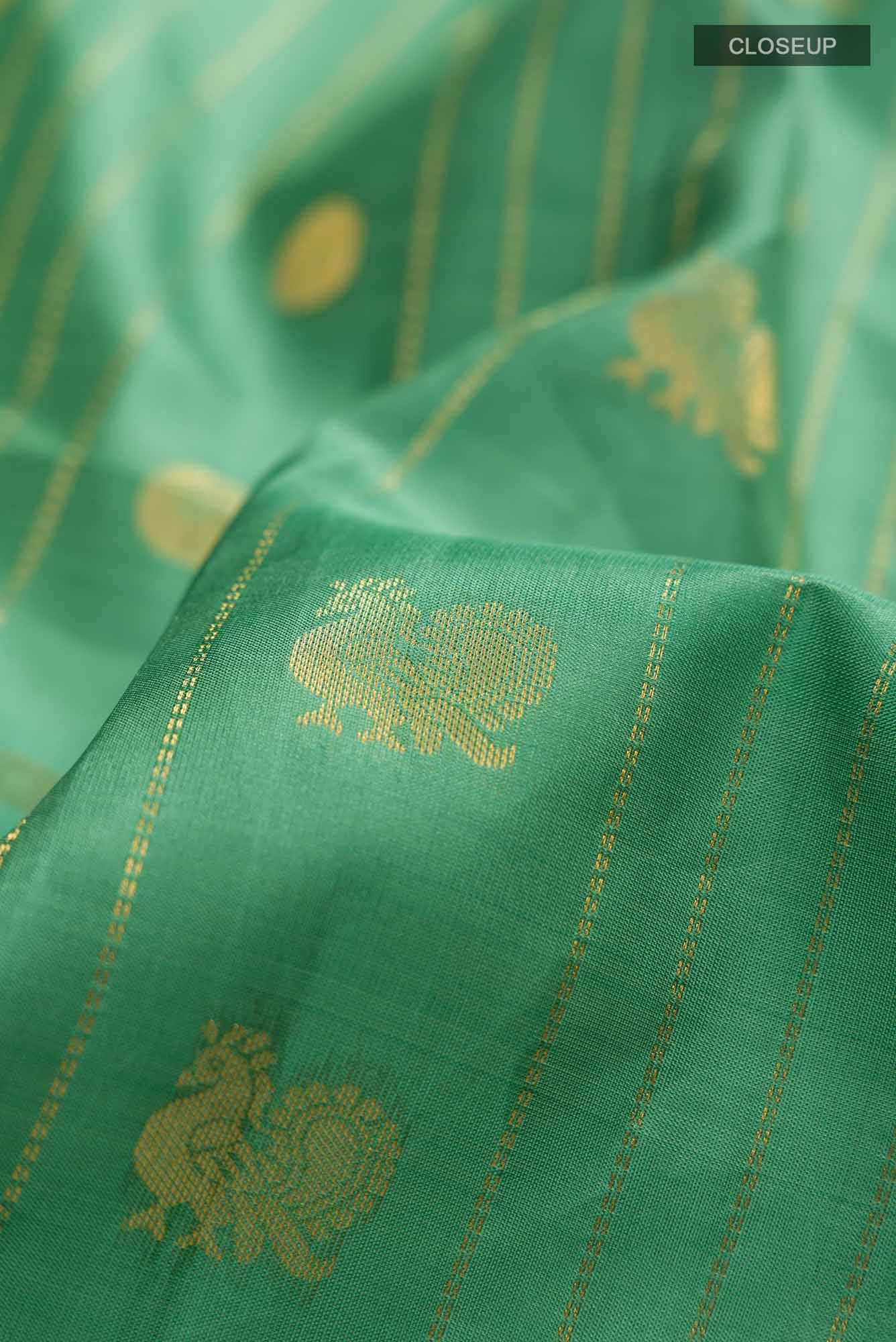 Green Kanchipuram Silk Saree