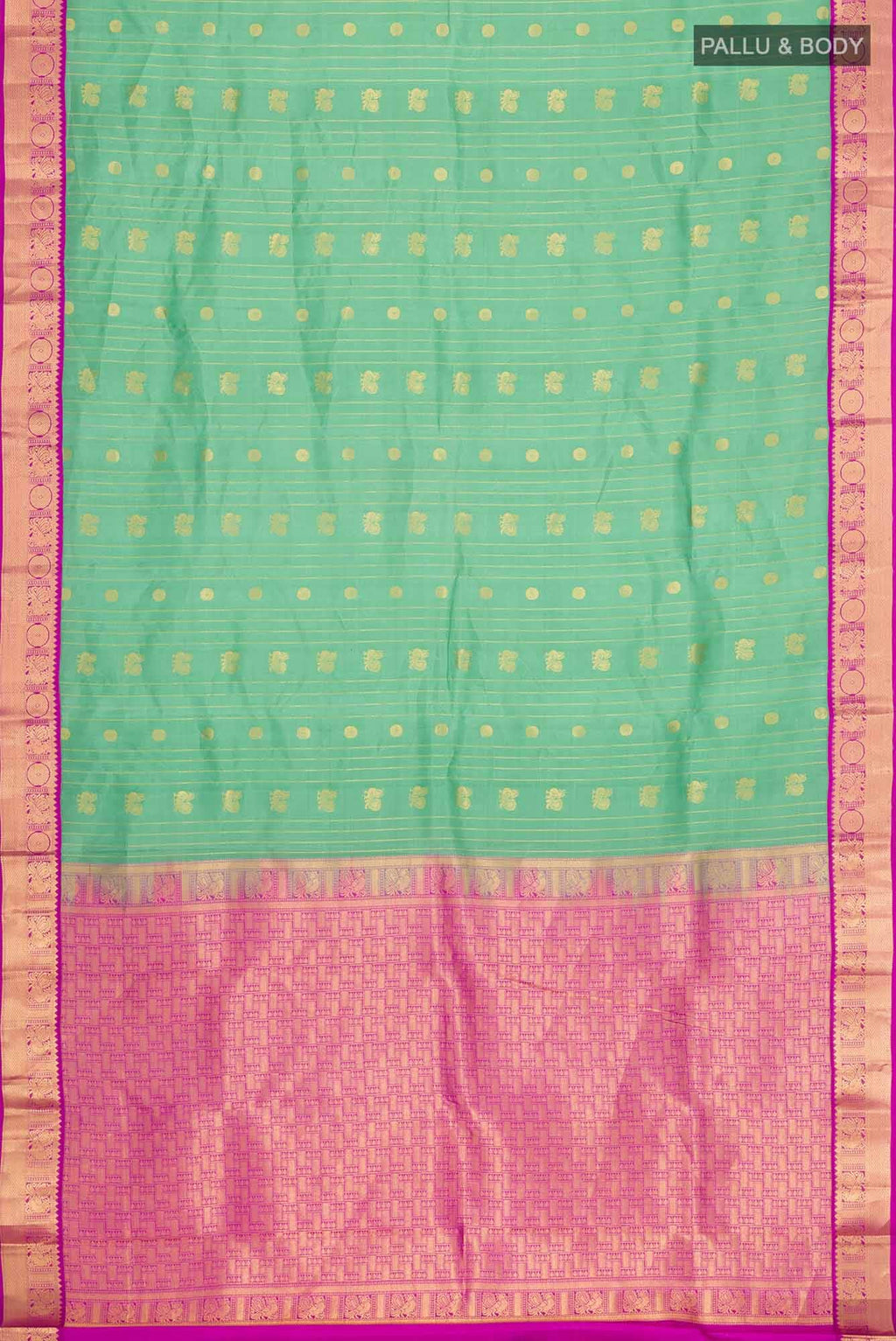 Green Kanchipuram Silk Saree