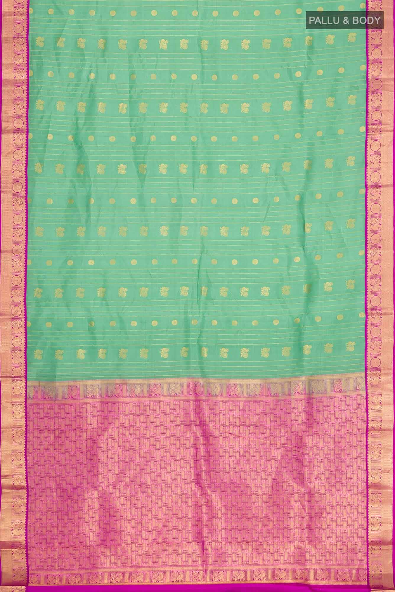 Green Kanchipuram Silk Saree