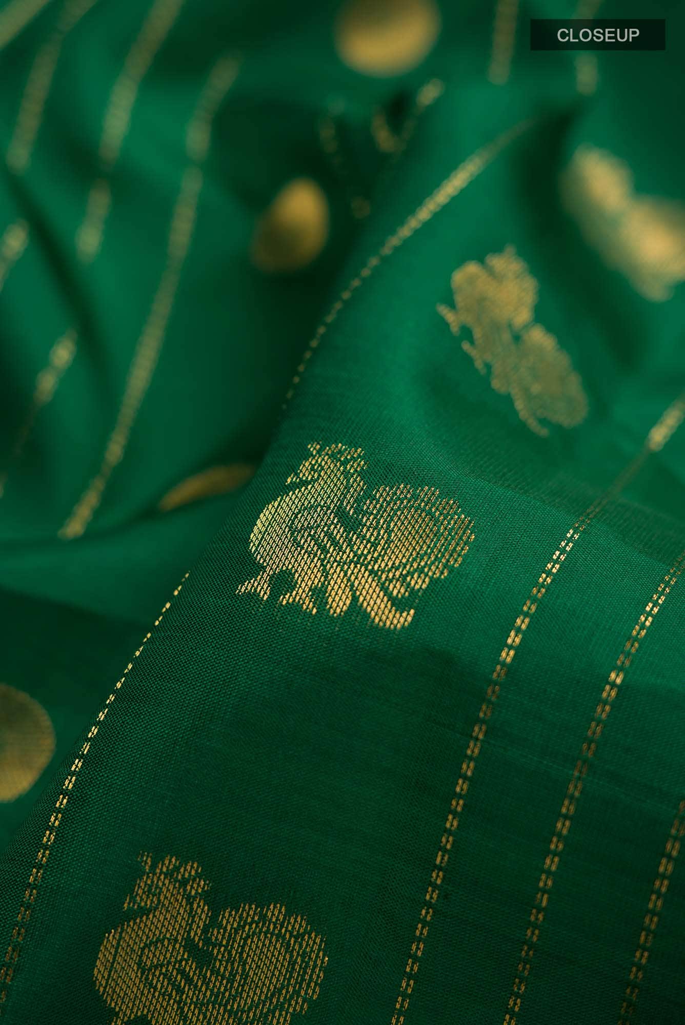Green Kanchipuram Silk Saree