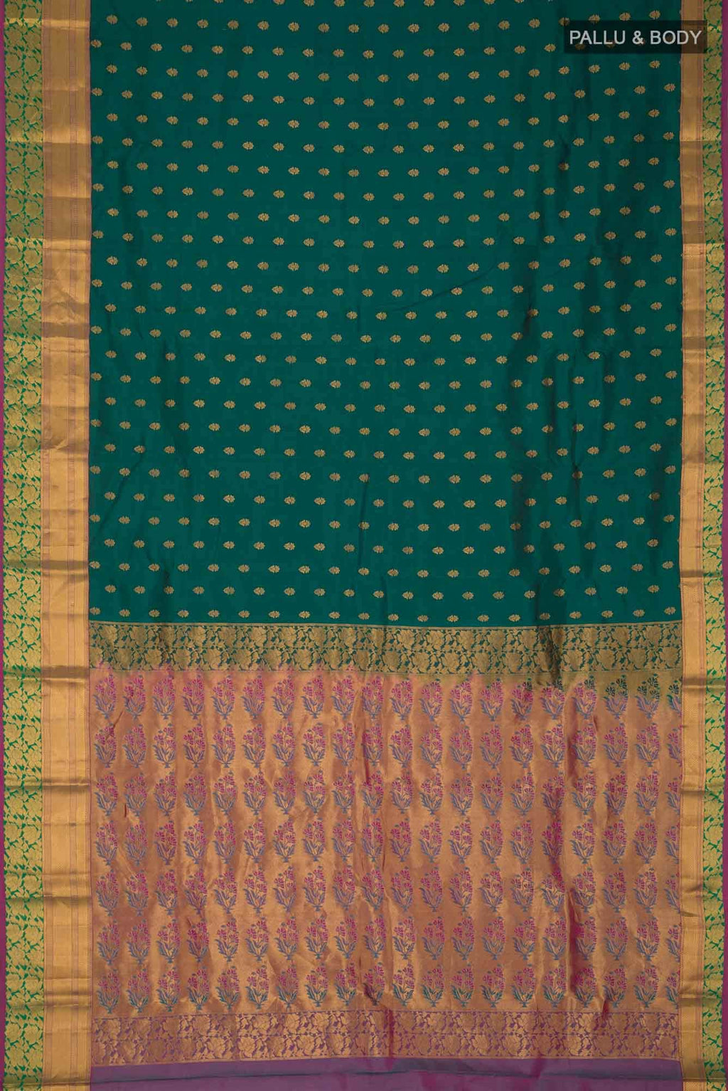 Green Kanchipuram Silk Saree