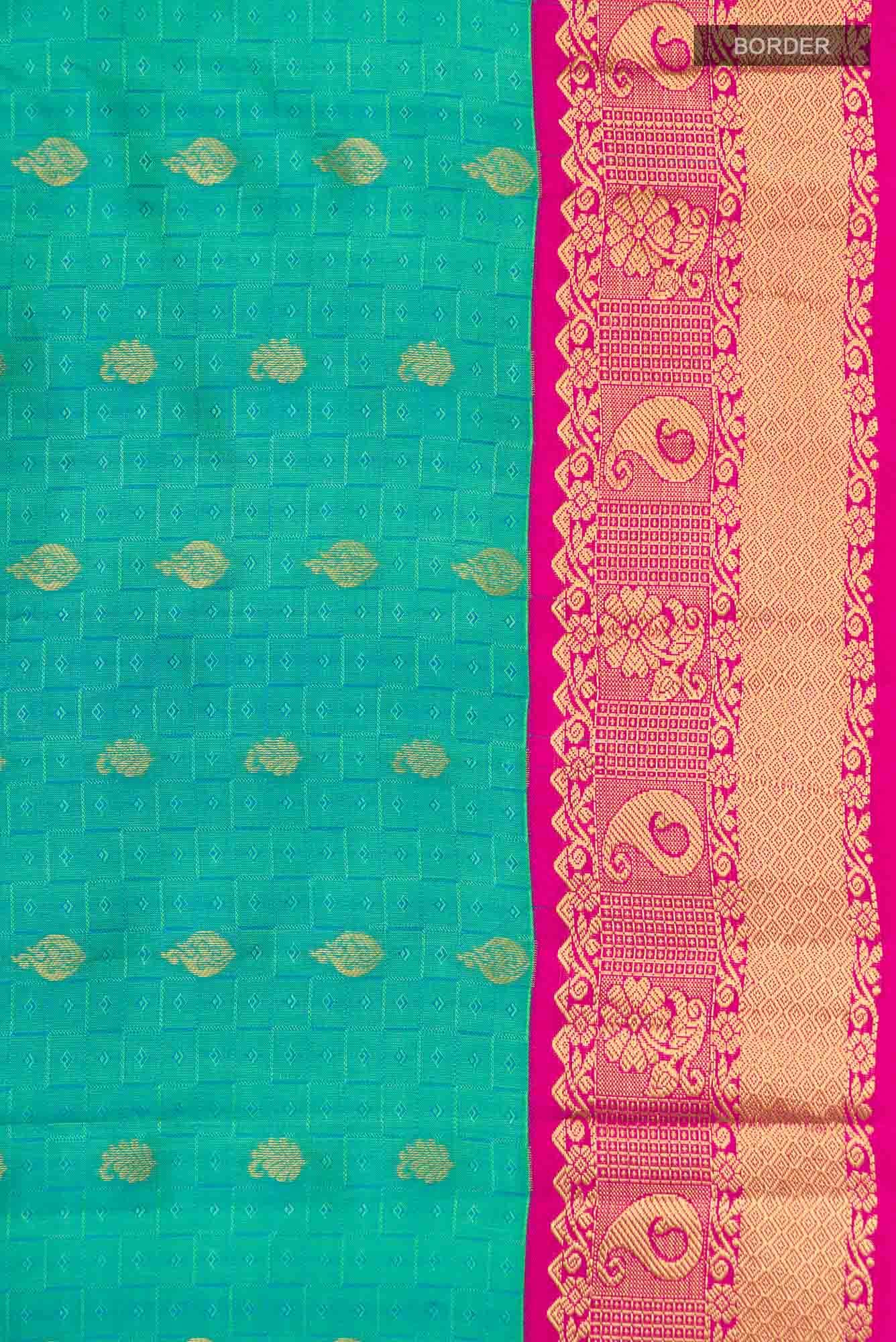 Green Kanchipuram Silk Saree