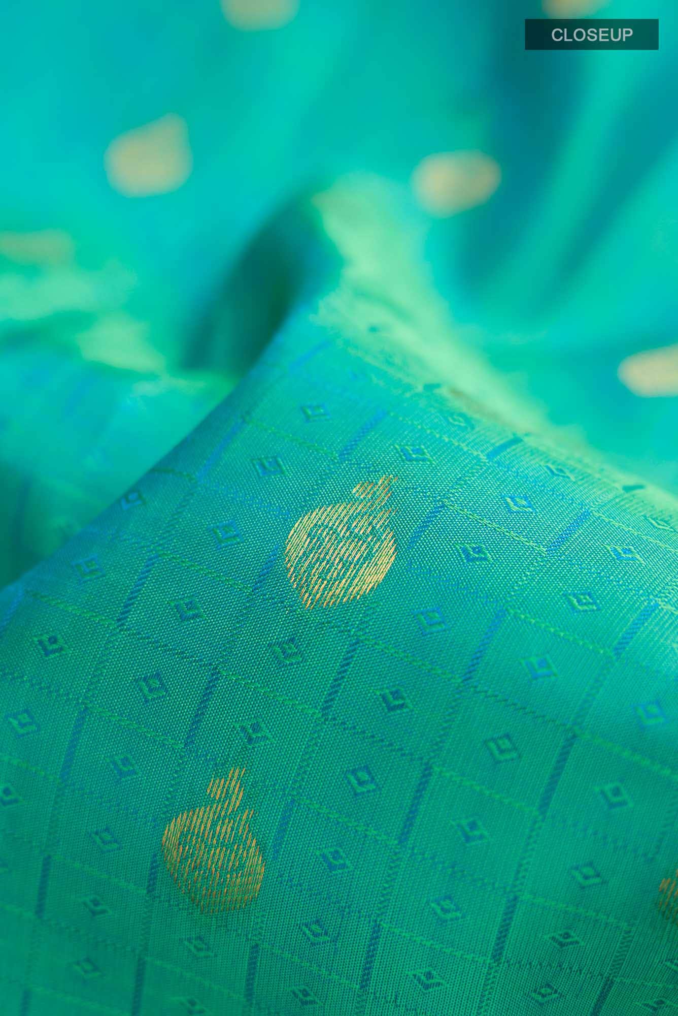 Green Kanchipuram Silk Saree