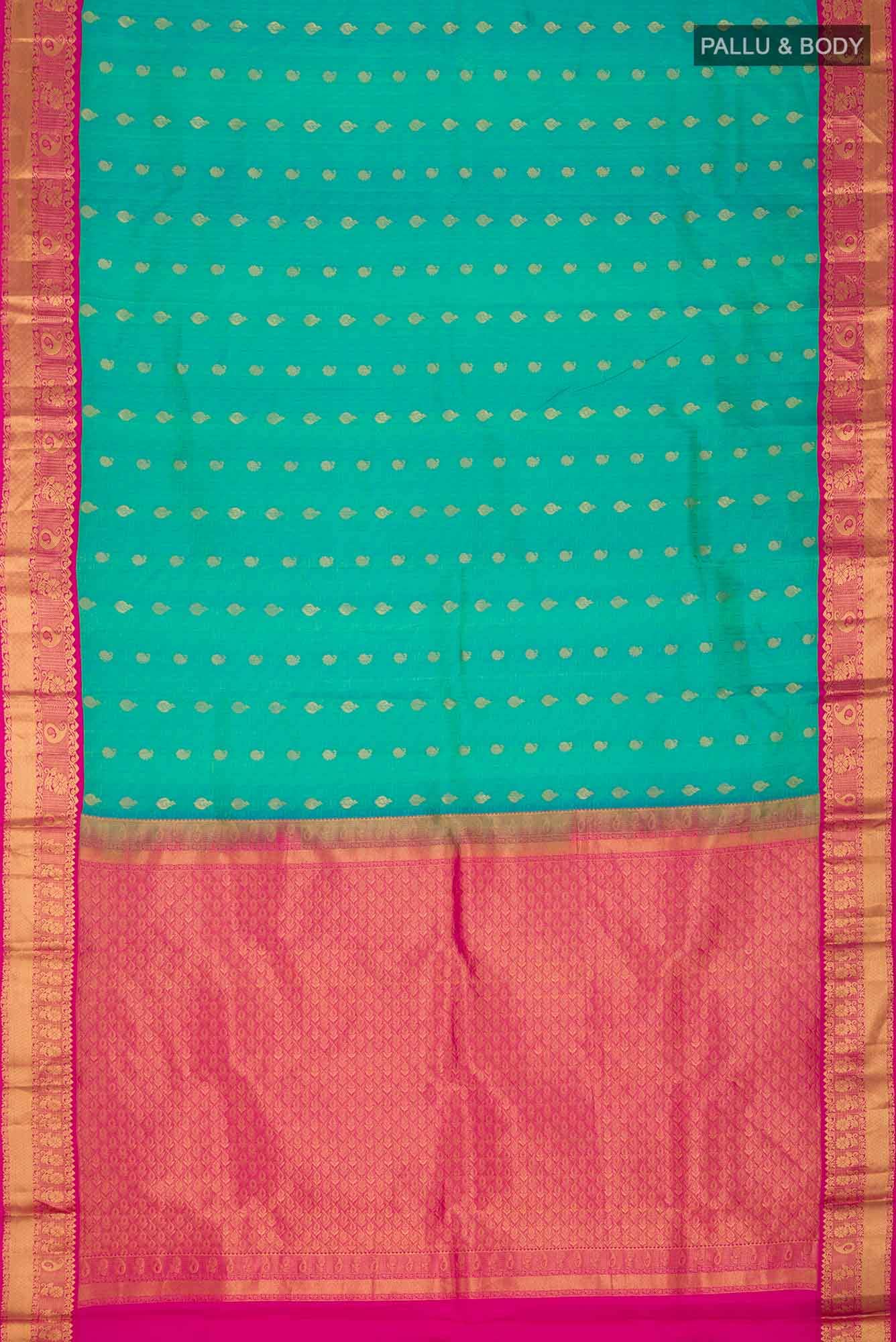 Green Kanchipuram Silk Saree