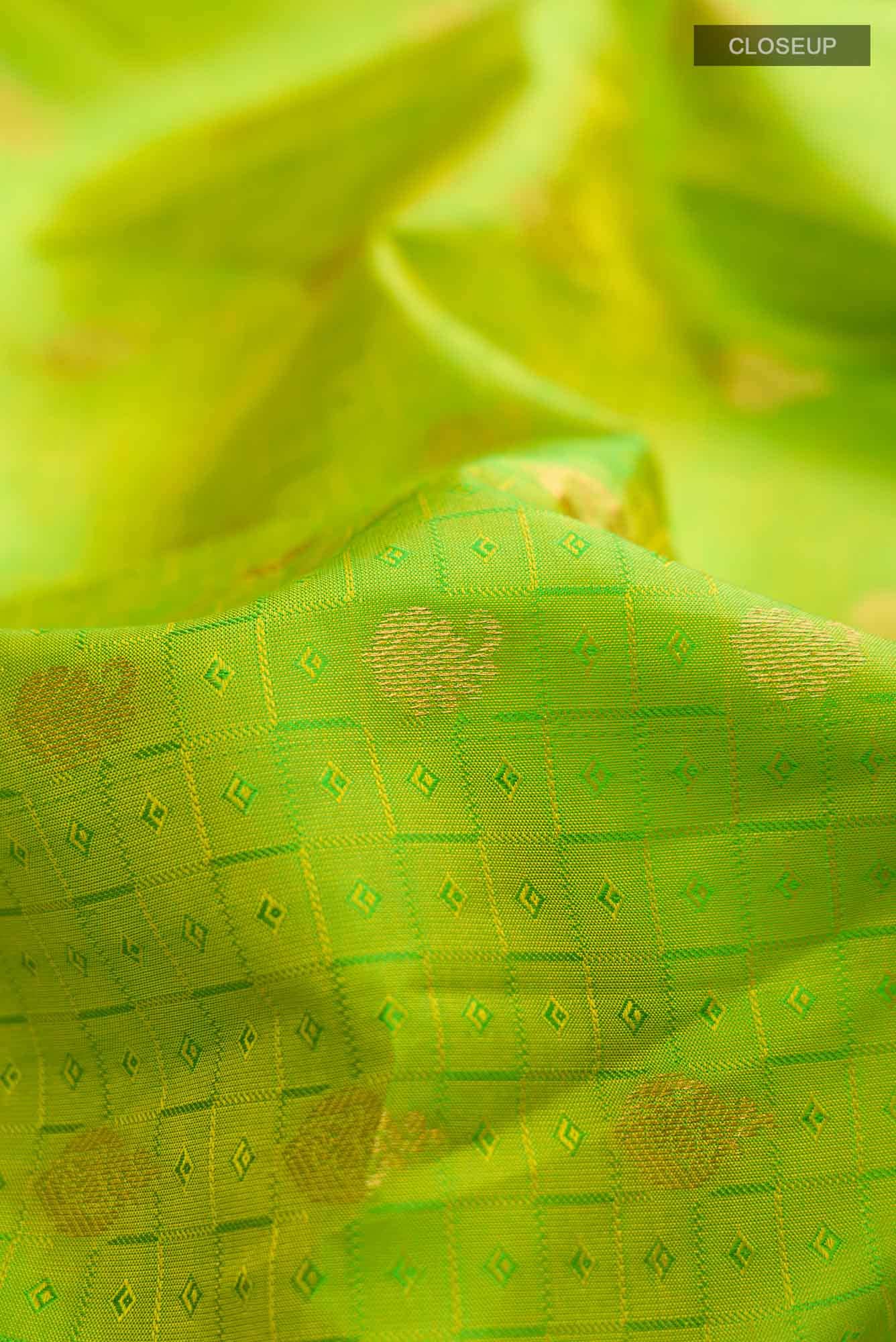 Green Kanchipuram Silk Saree
