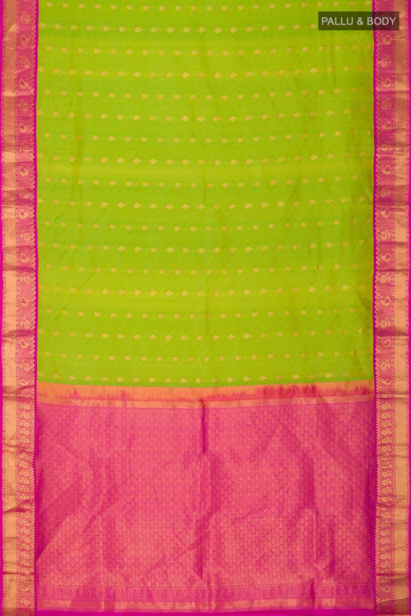 Green Kanchipuram Silk Saree