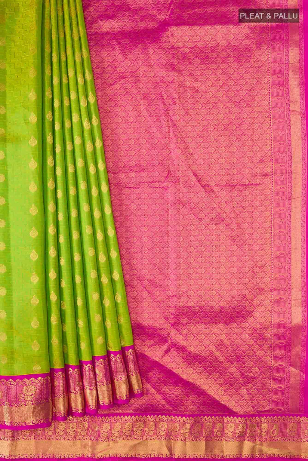 Green Kanchipuram Silk Saree