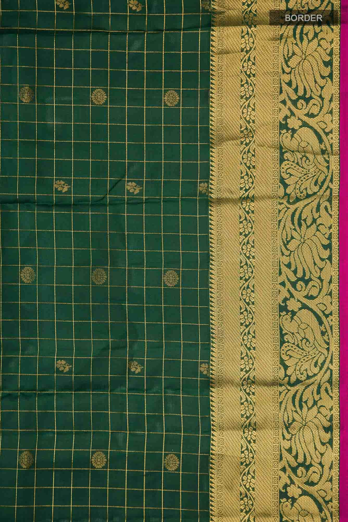 Green Kanchipuram Silk Saree