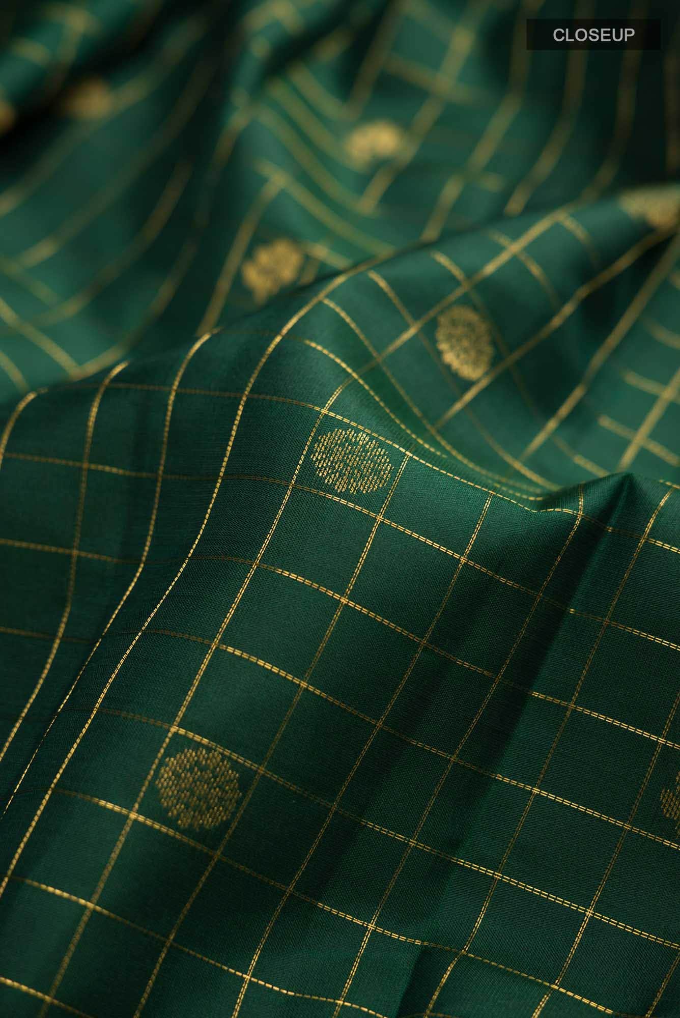 Green Kanchipuram Silk Saree