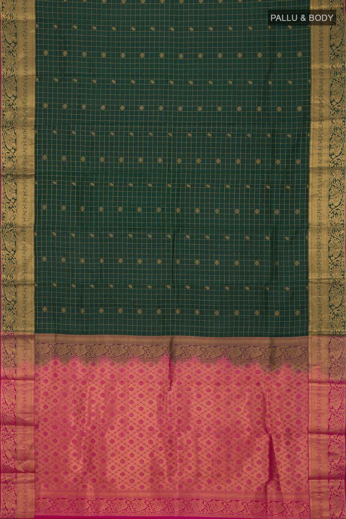 Green Kanchipuram Silk Saree