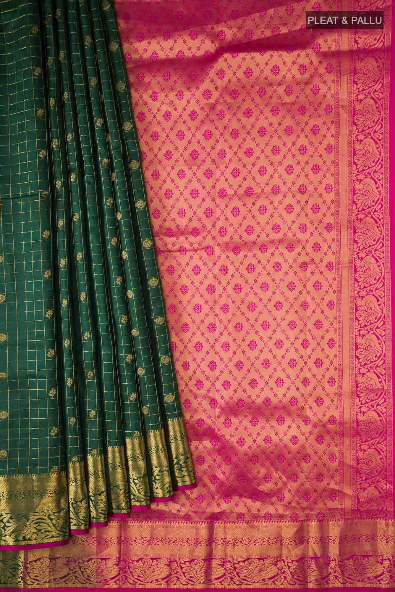 Green Kanchipuram Silk Saree
