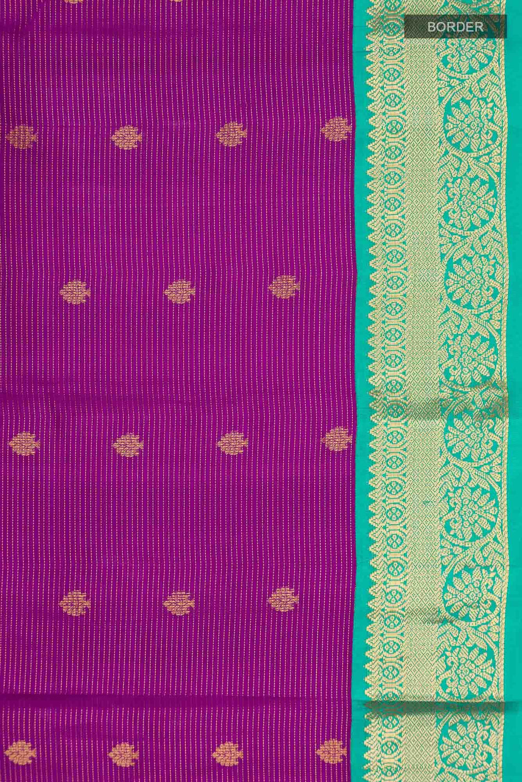 Magenta Kanchipuram Silk Saree