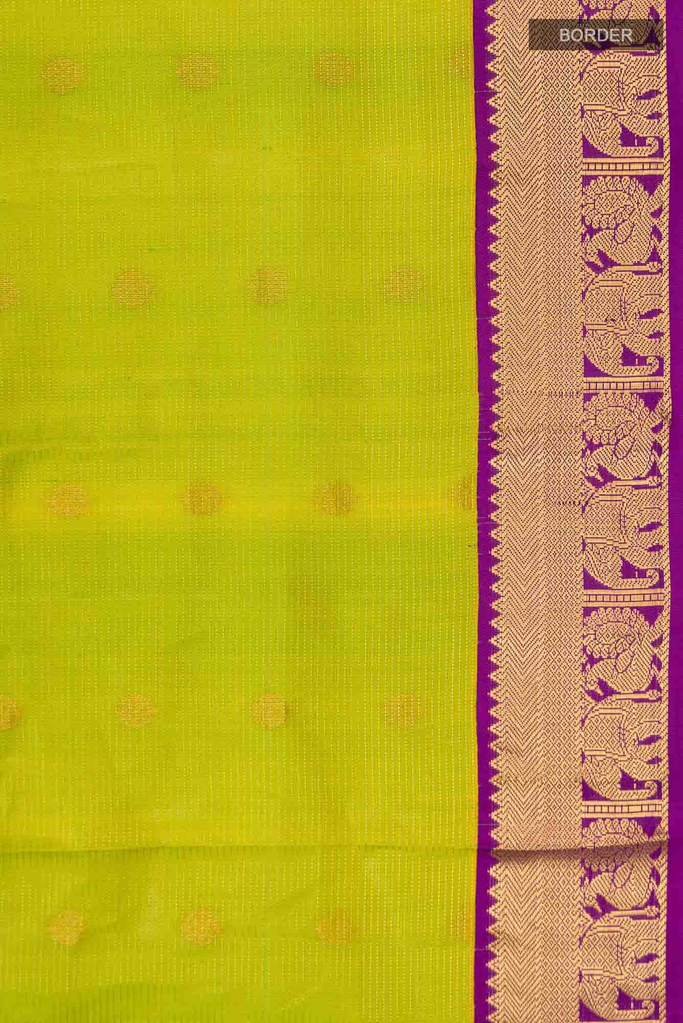 Green Kanchipuram Silk Saree
