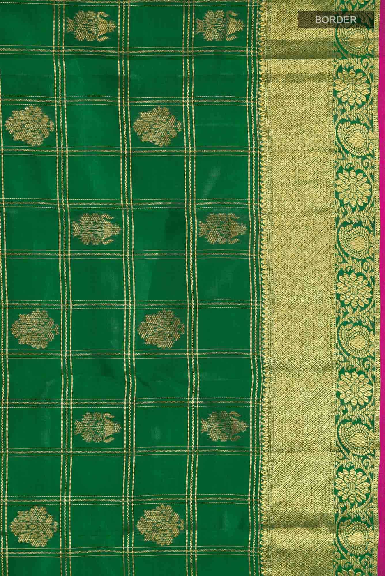 Green Kanchipuram Silk Saree