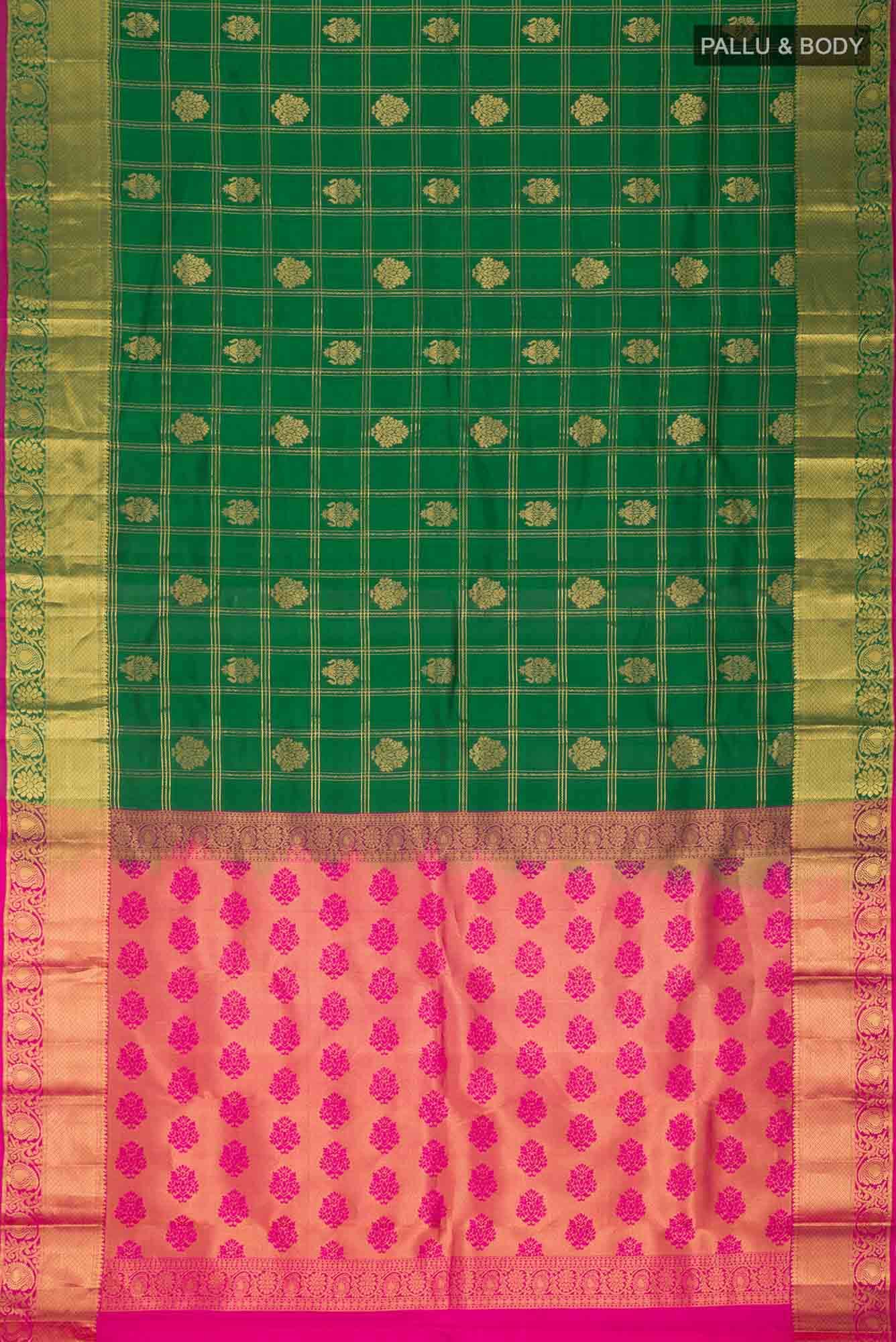 Green Kanchipuram Silk Saree