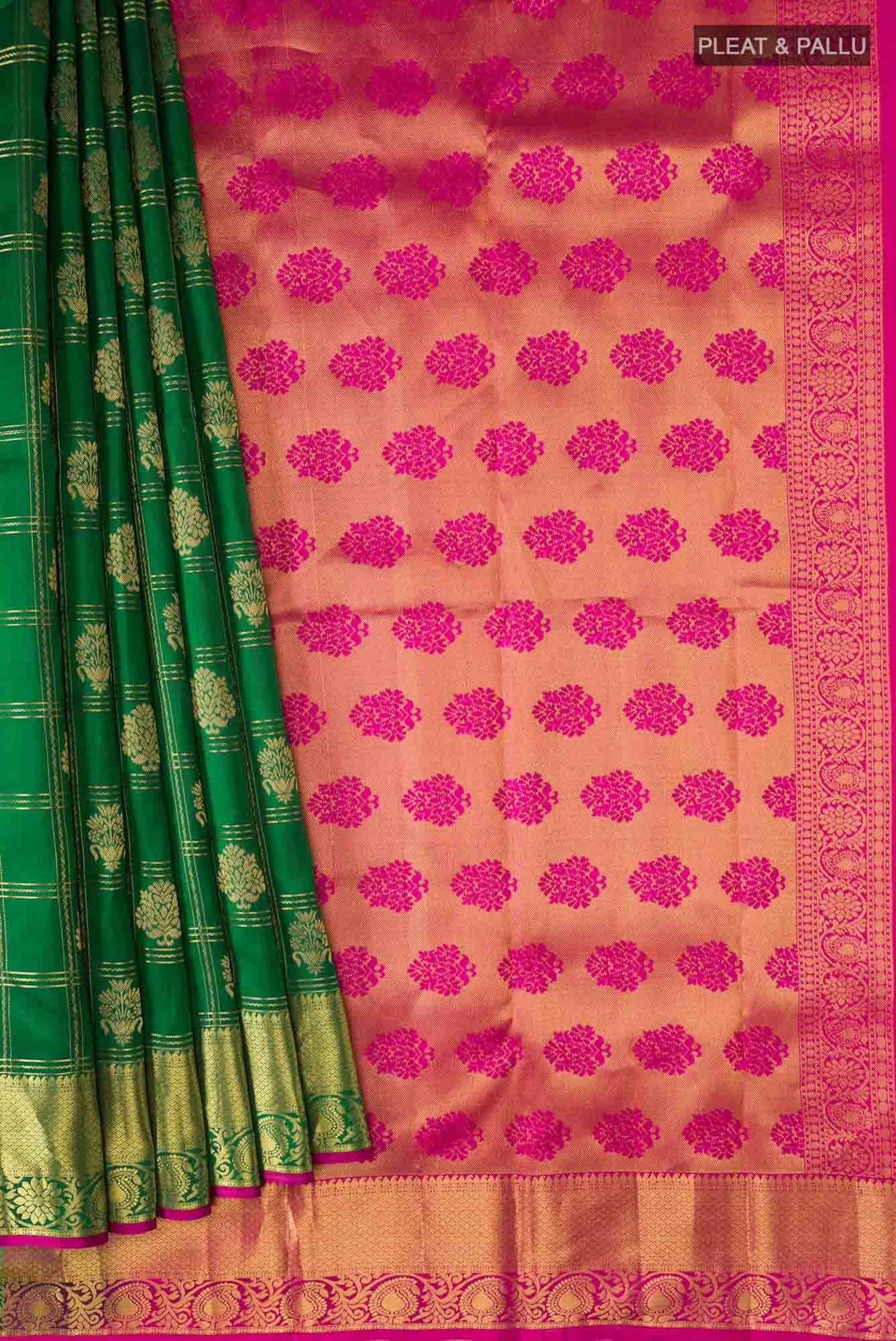 Green Kanchipuram Silk Saree