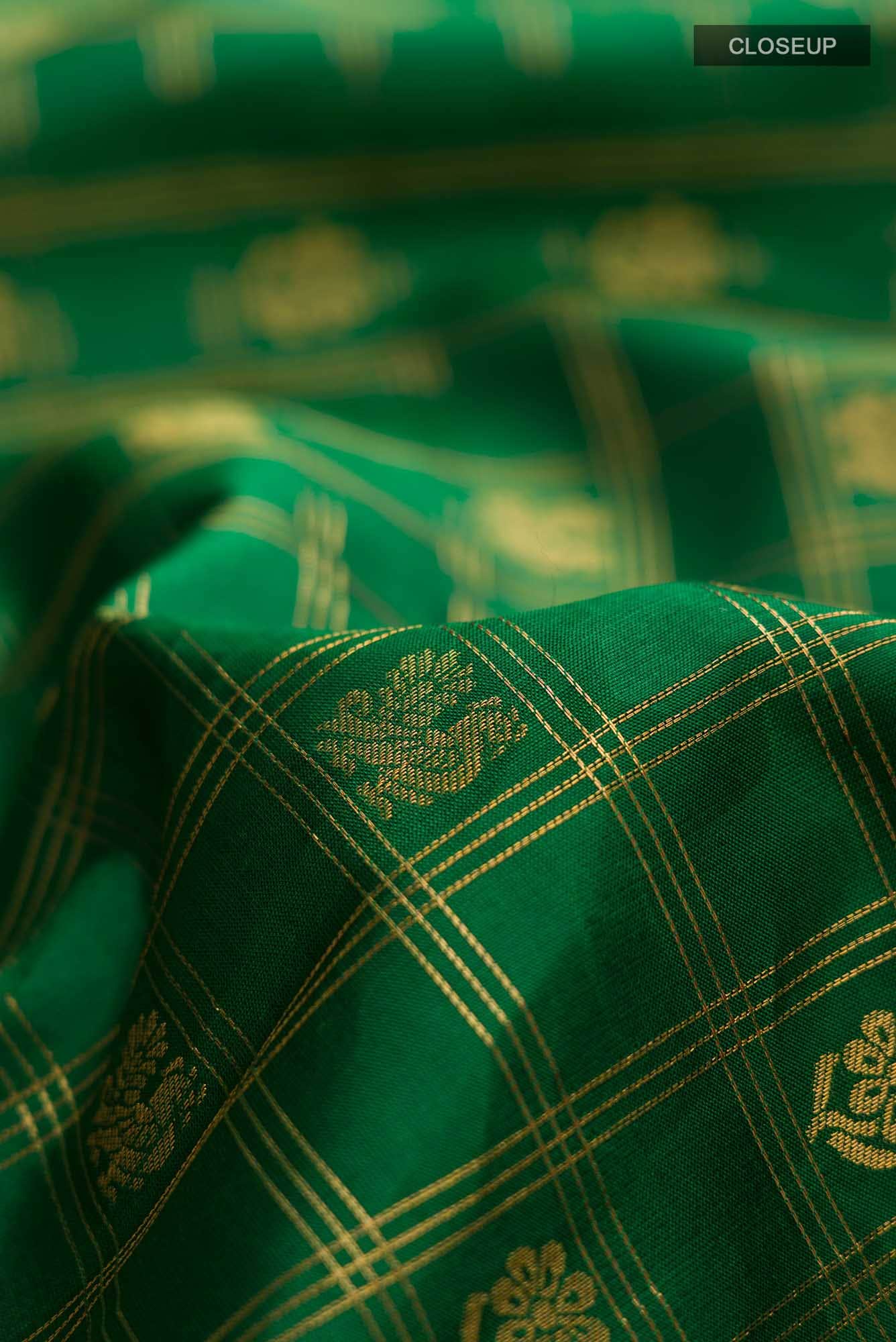 Green Kanchipuram Silk Saree