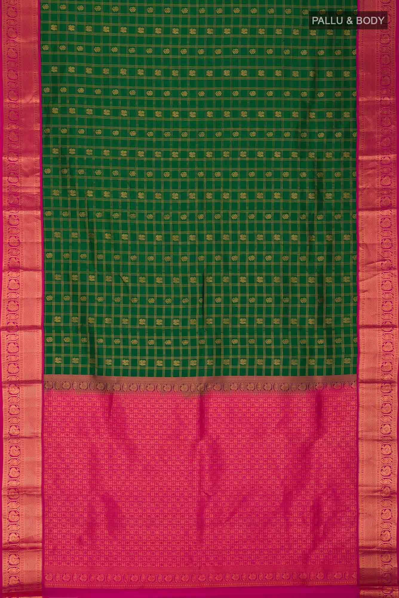 Green Kanchipuram Silk Saree