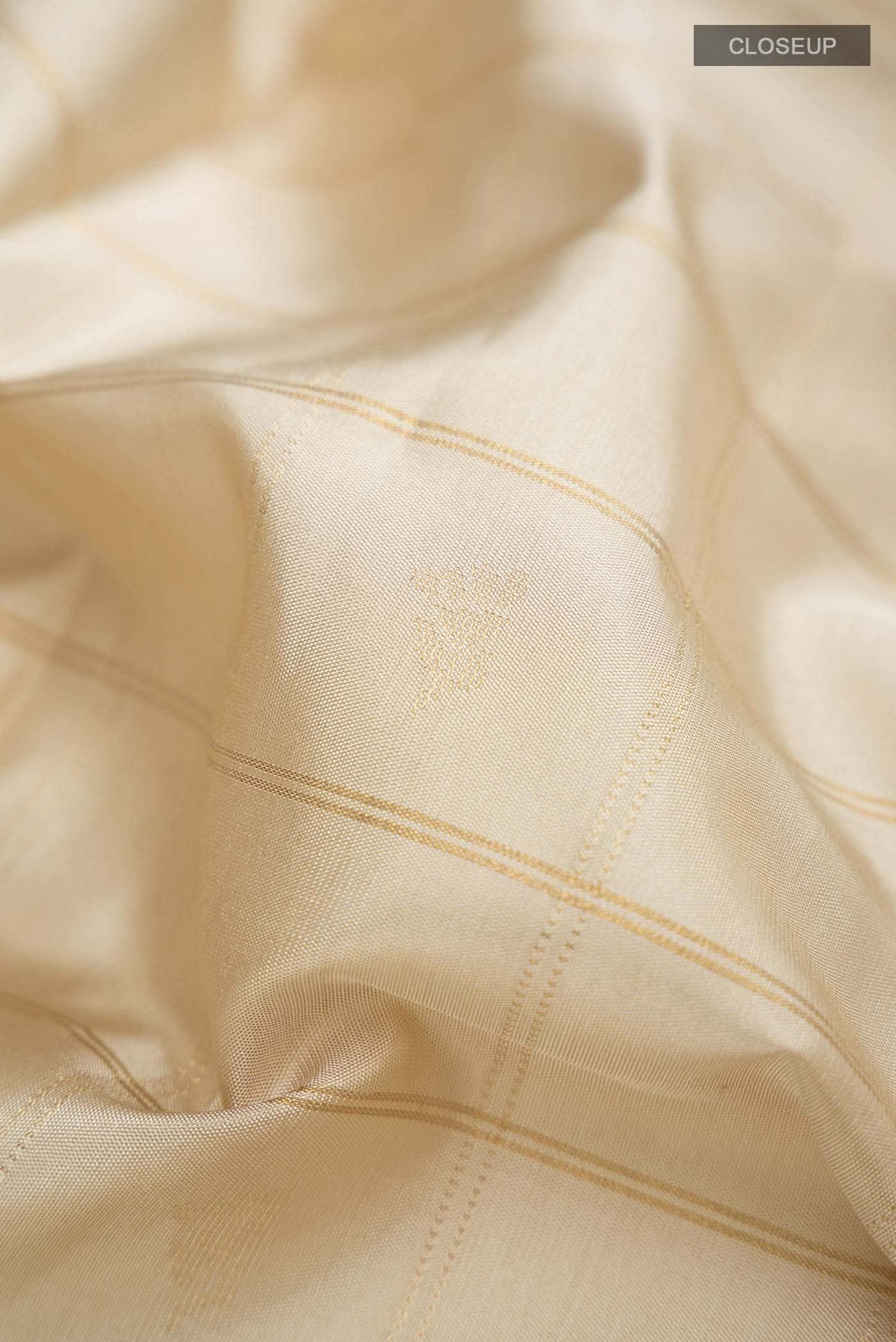 Beige Soft Silk Saree