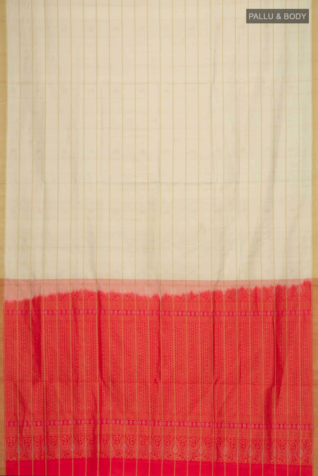 Beige Soft Silk Saree