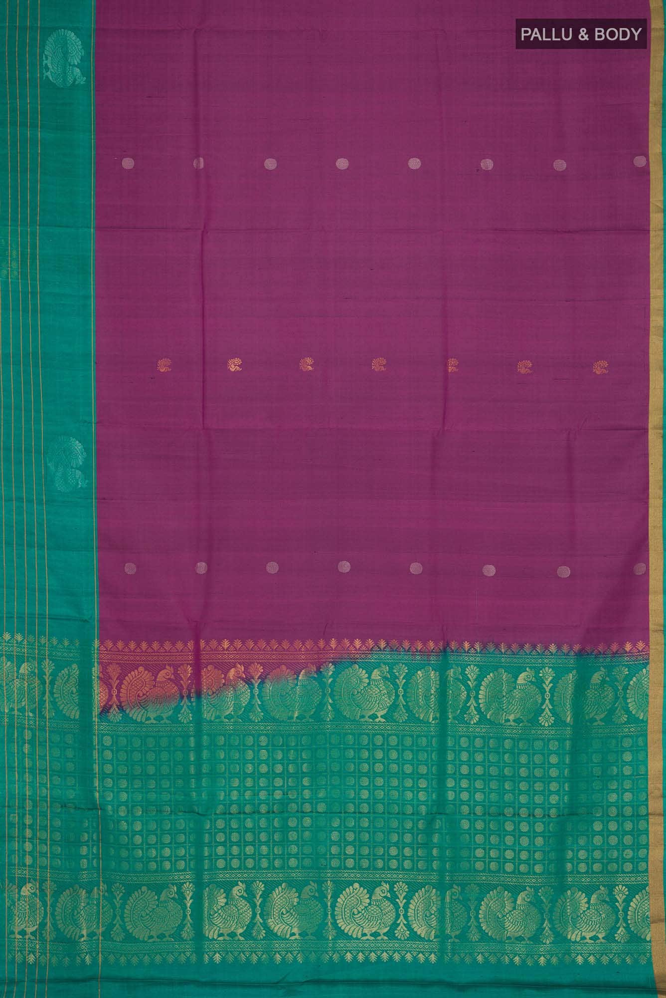 Magenta Soft Silk Saree