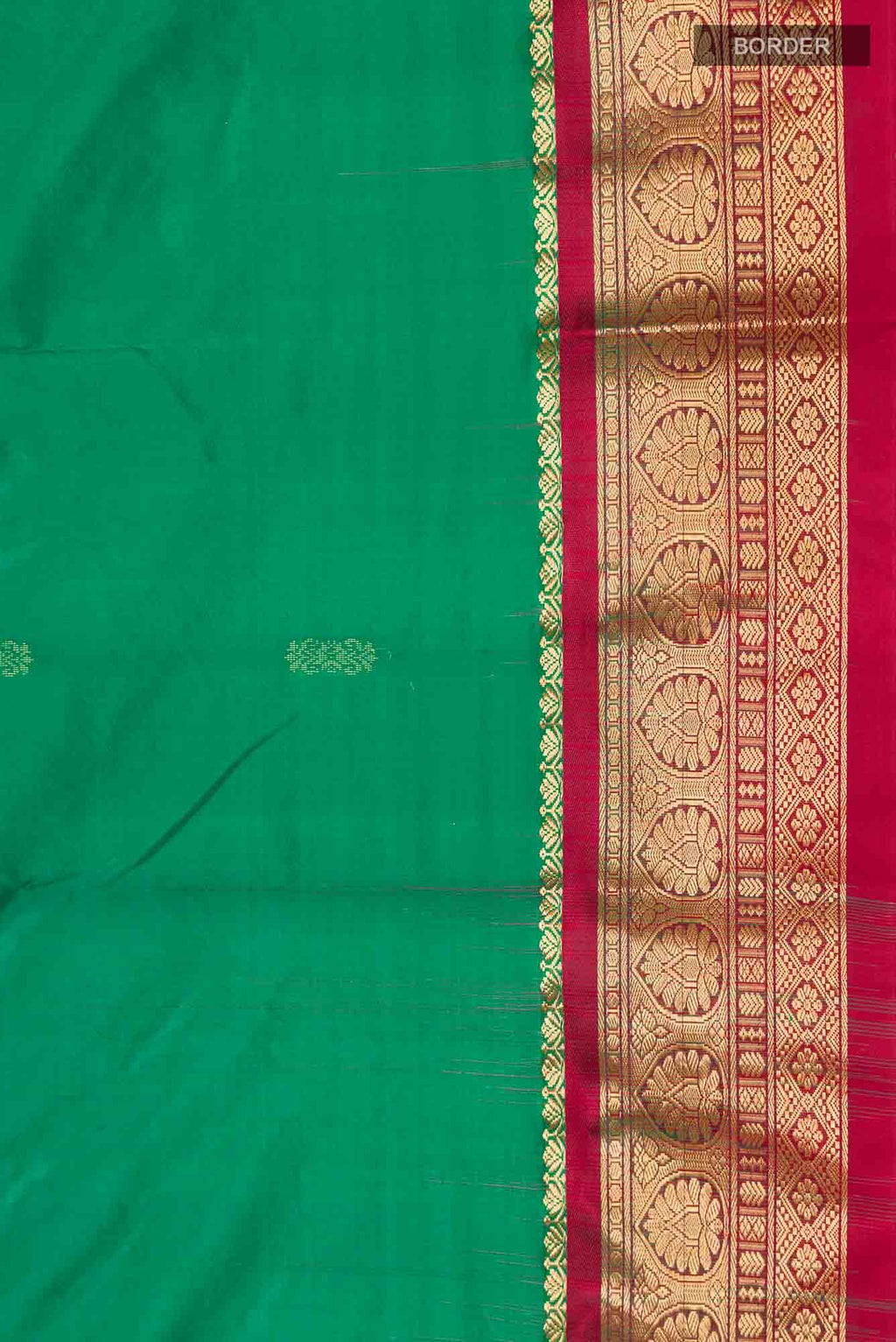 Green Bangalore Silk Saree